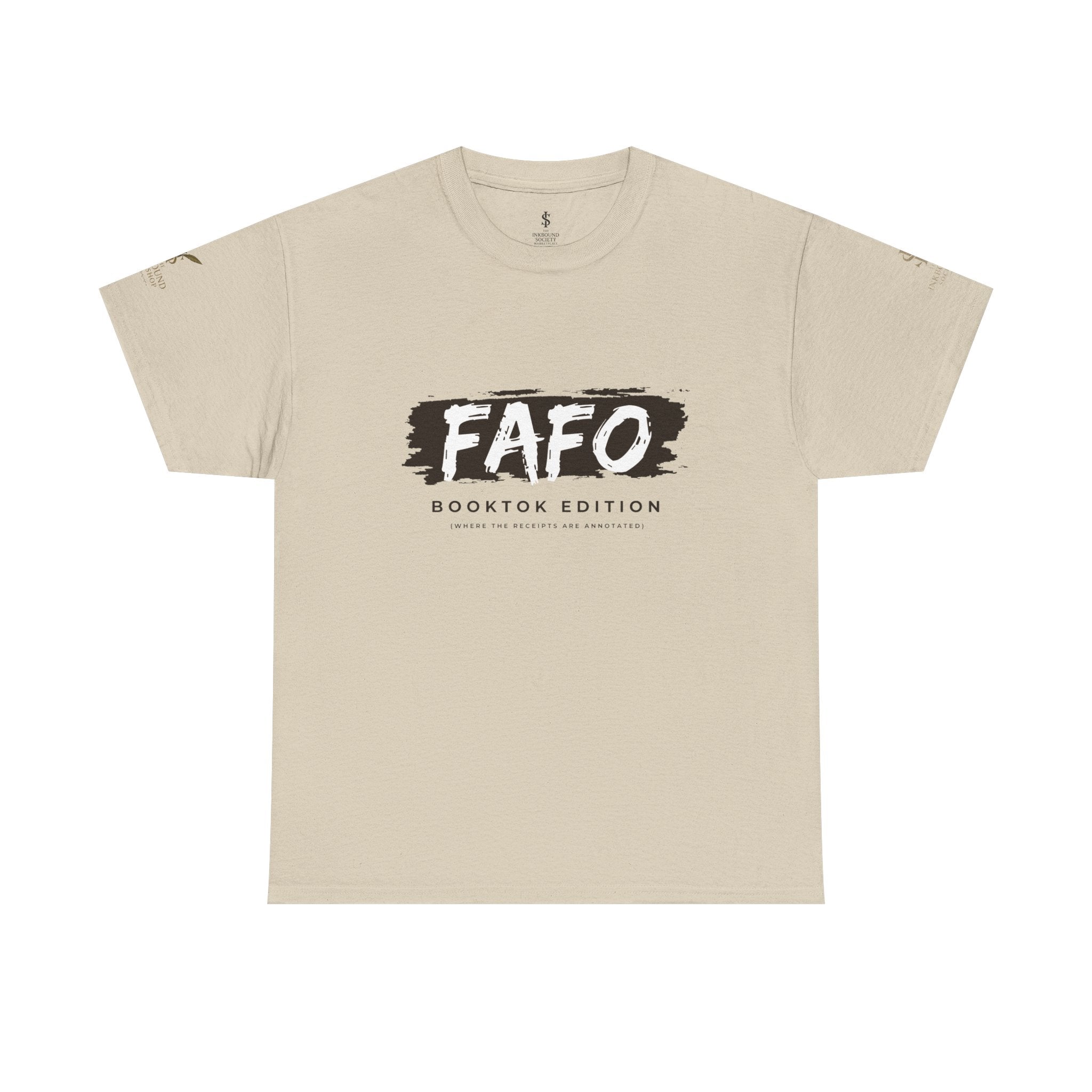 FAFO Booktok Edition Tee - Graphic White Crewneck T-Shirt