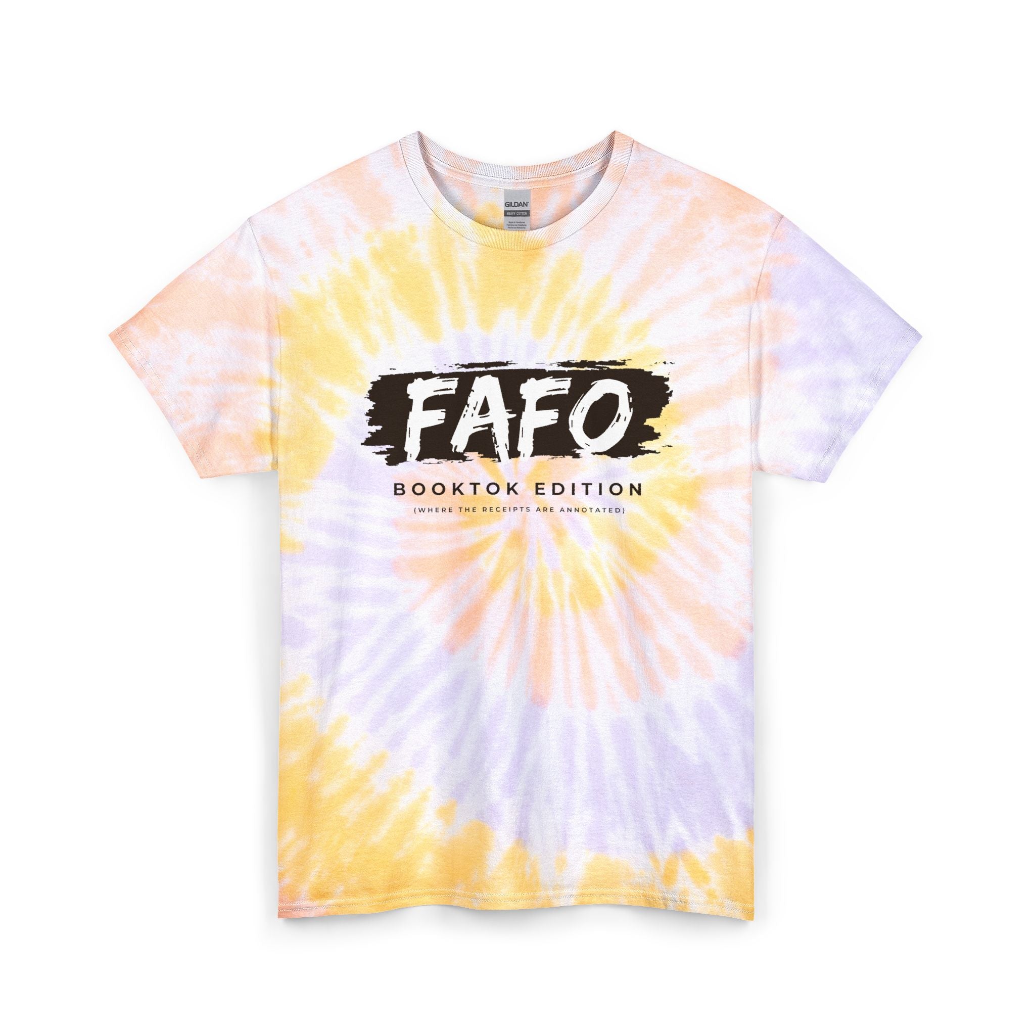 FAFO Tie-Dye Tee - BookTok Edition Cotton T-Shirt