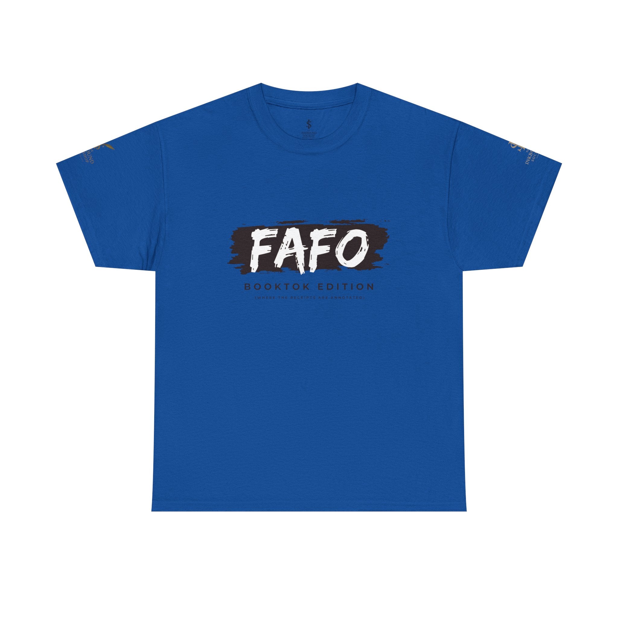 FAFO Booktok Edition Tee - Graphic White Crewneck T-Shirt