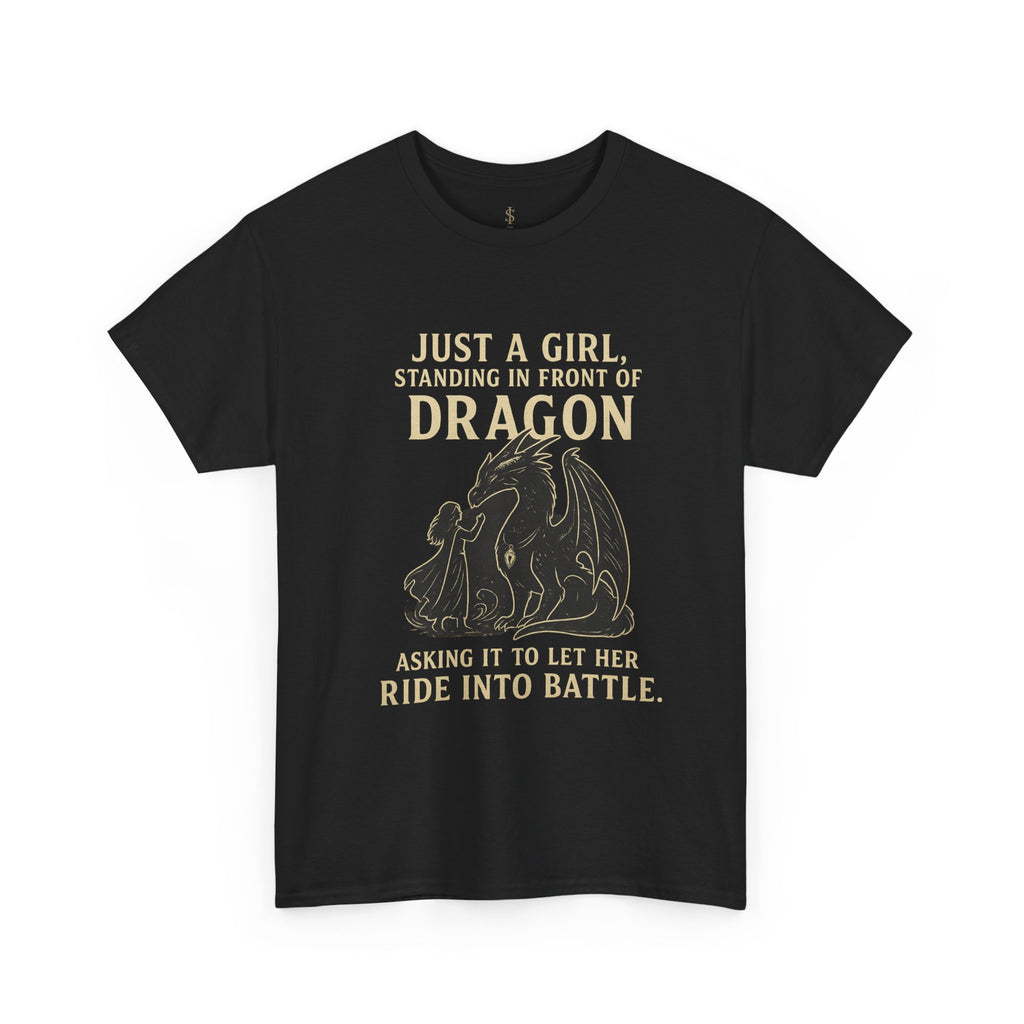 Dragon Battle Tee for Fantasy Lovers