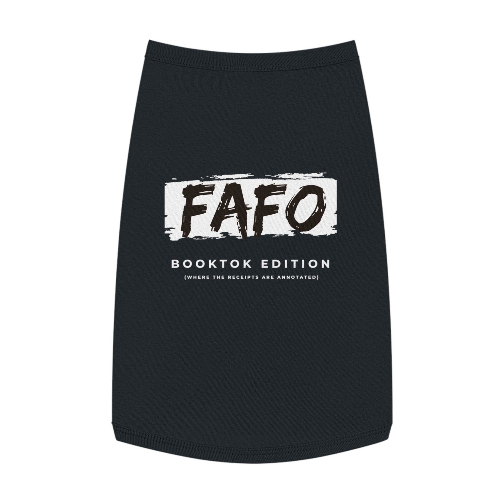 Bears FAFO BookTok Pet Tank Top