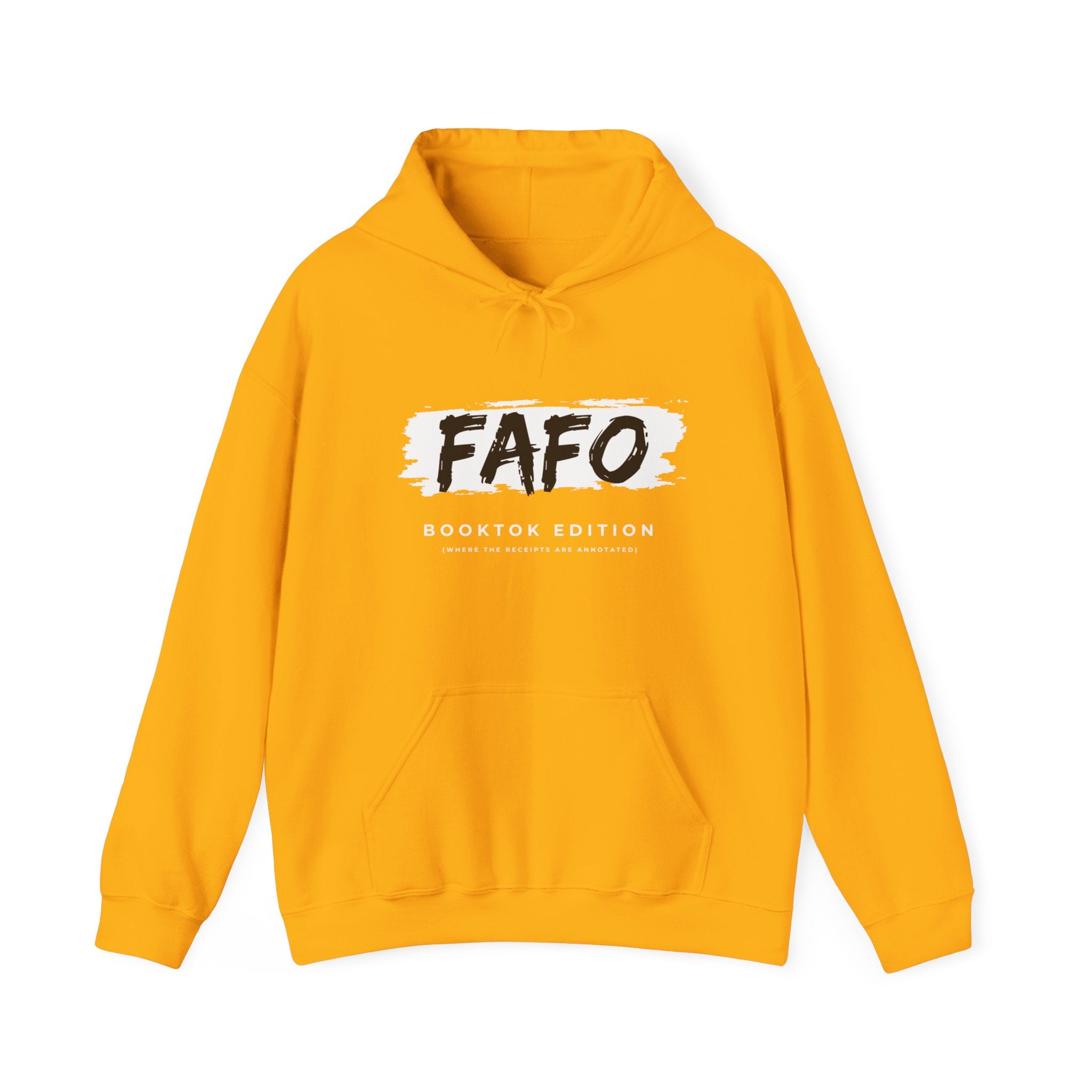 FAFO Hoodie - (Theres purple in here Leanne) The Inkbound Society Logo Pullover