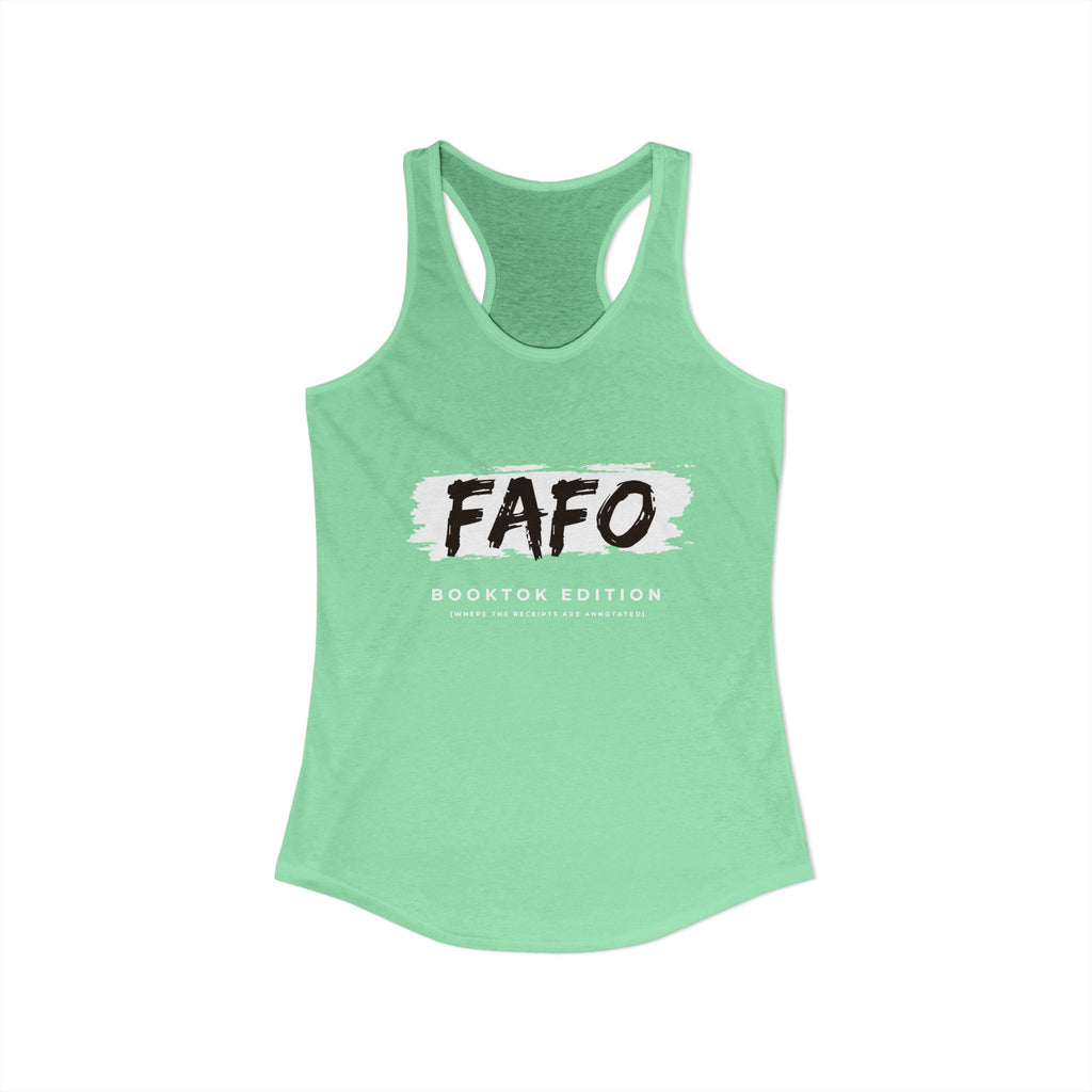 FAFO - Women's Ideal Racerback Tank