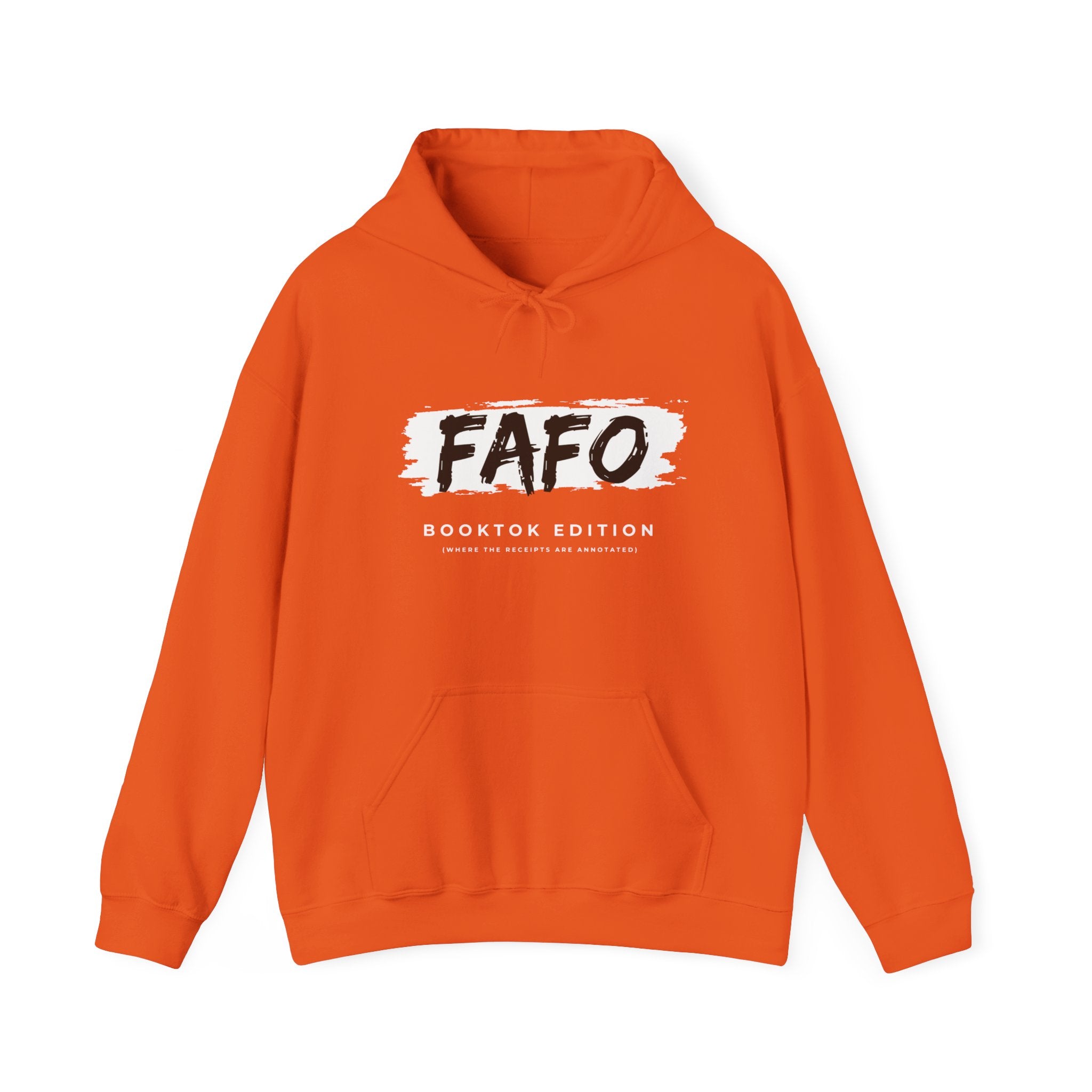FAFO Hoodie - (Theres purple in here Leanne) The Inkbound Society Logo Pullover