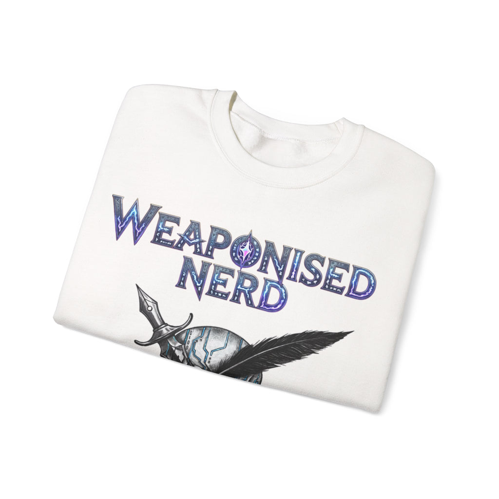 Weaponised Nerd Sweatshirt – Skull & Quill Crewneck