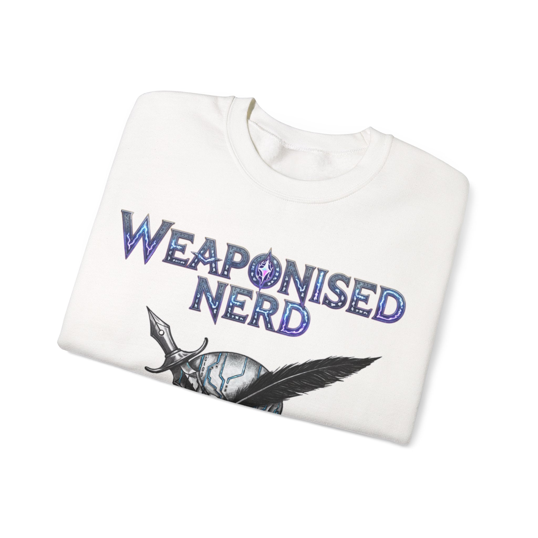 Weaponised Nerd Sweatshirt – Skull & Quill Crewneck