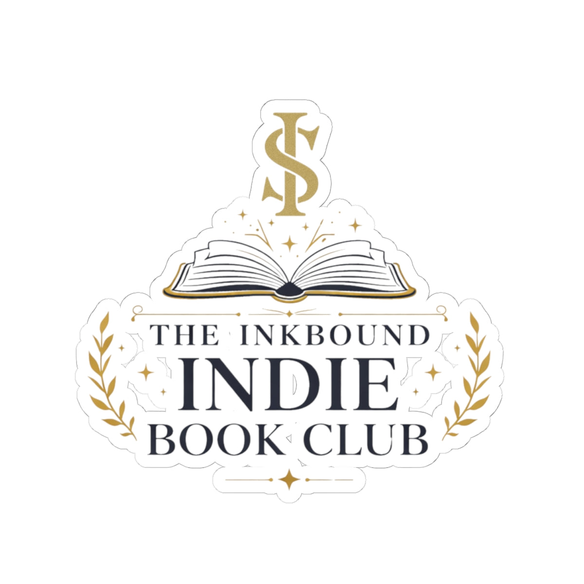 Indie Book Club Kiss-Cut Sticker