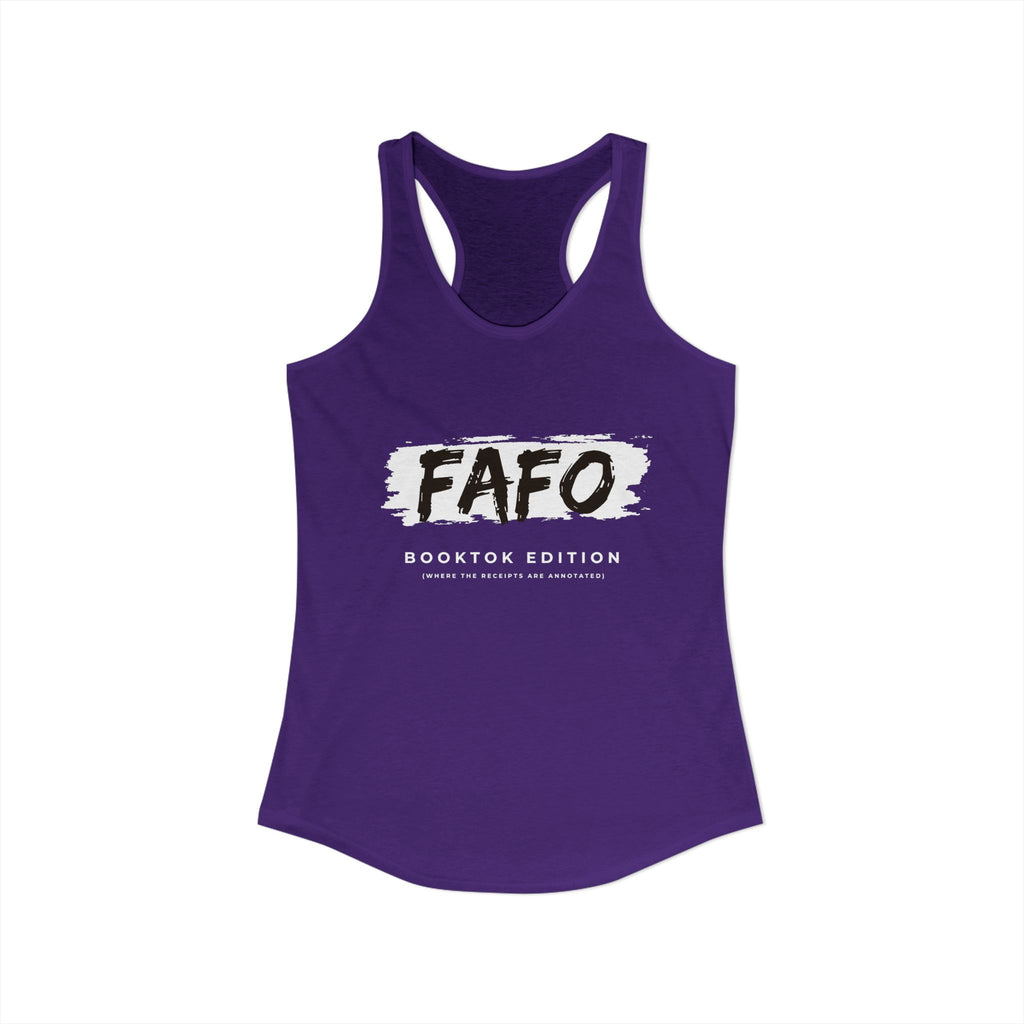 FAFO - Women's Ideal Racerback Tank