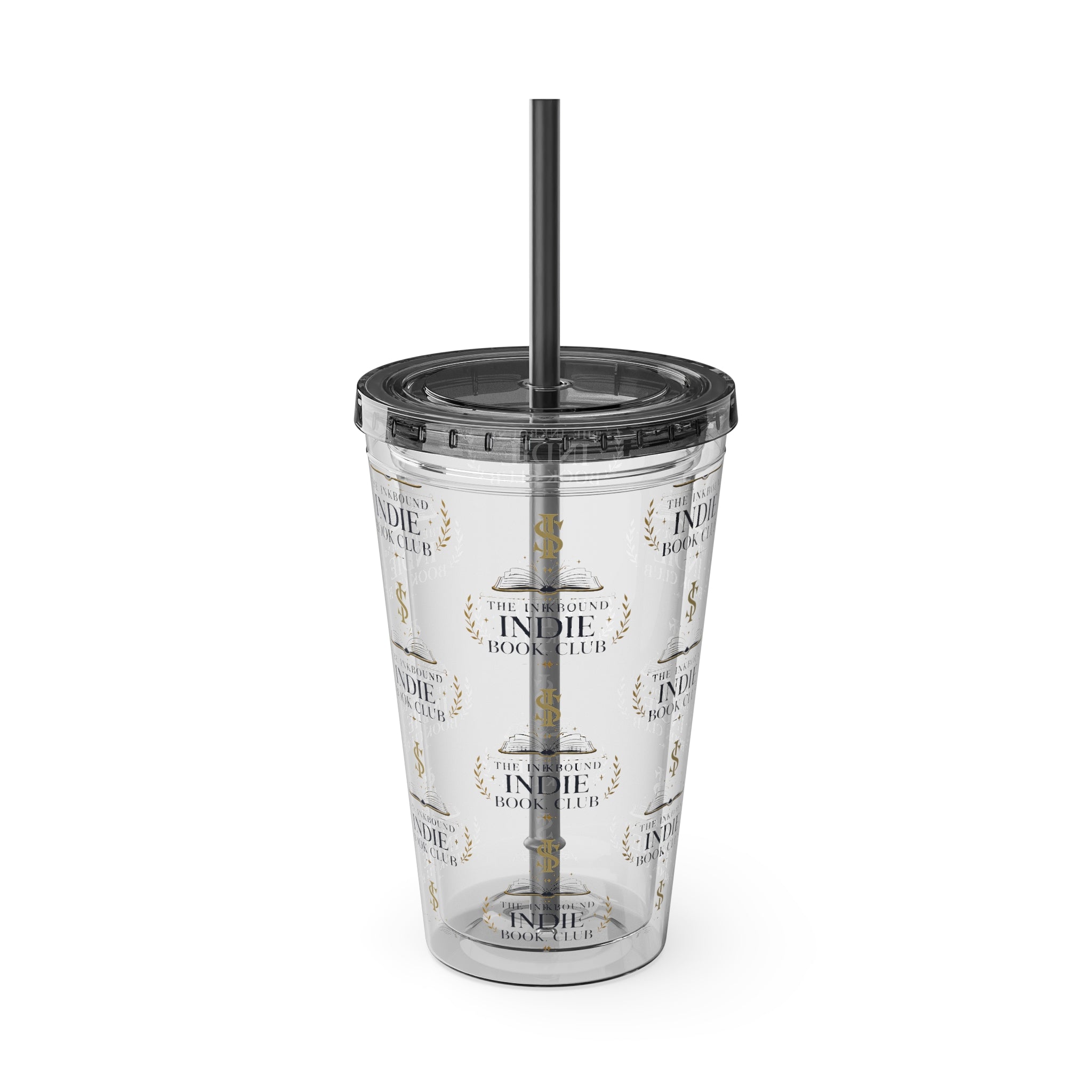 Inkbound Indie Book Club 16oz Tumbler with Straw