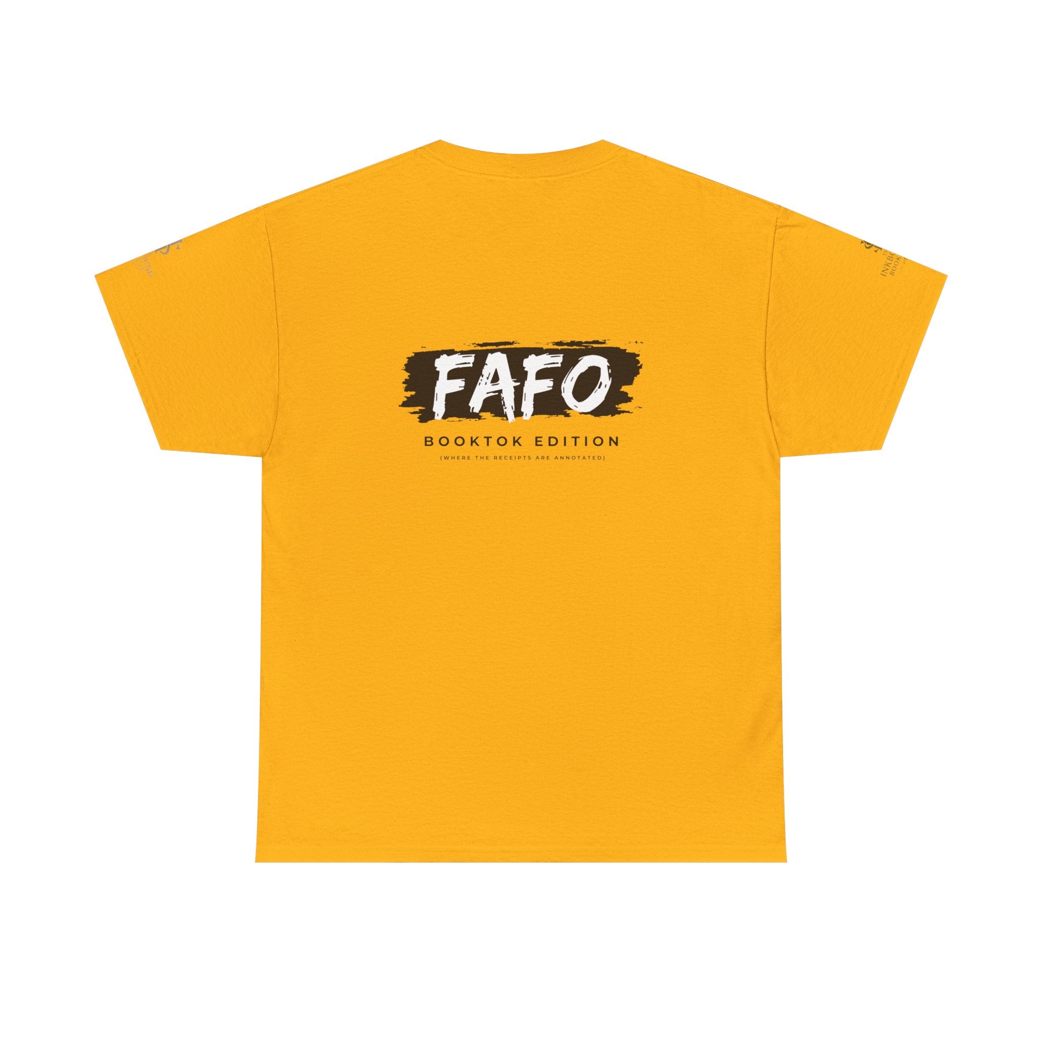 FAFO Booktok Edition Tee - Graphic White Crewneck T-Shirt