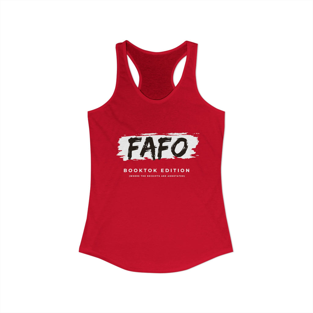 FAFO - Women's Ideal Racerback Tank