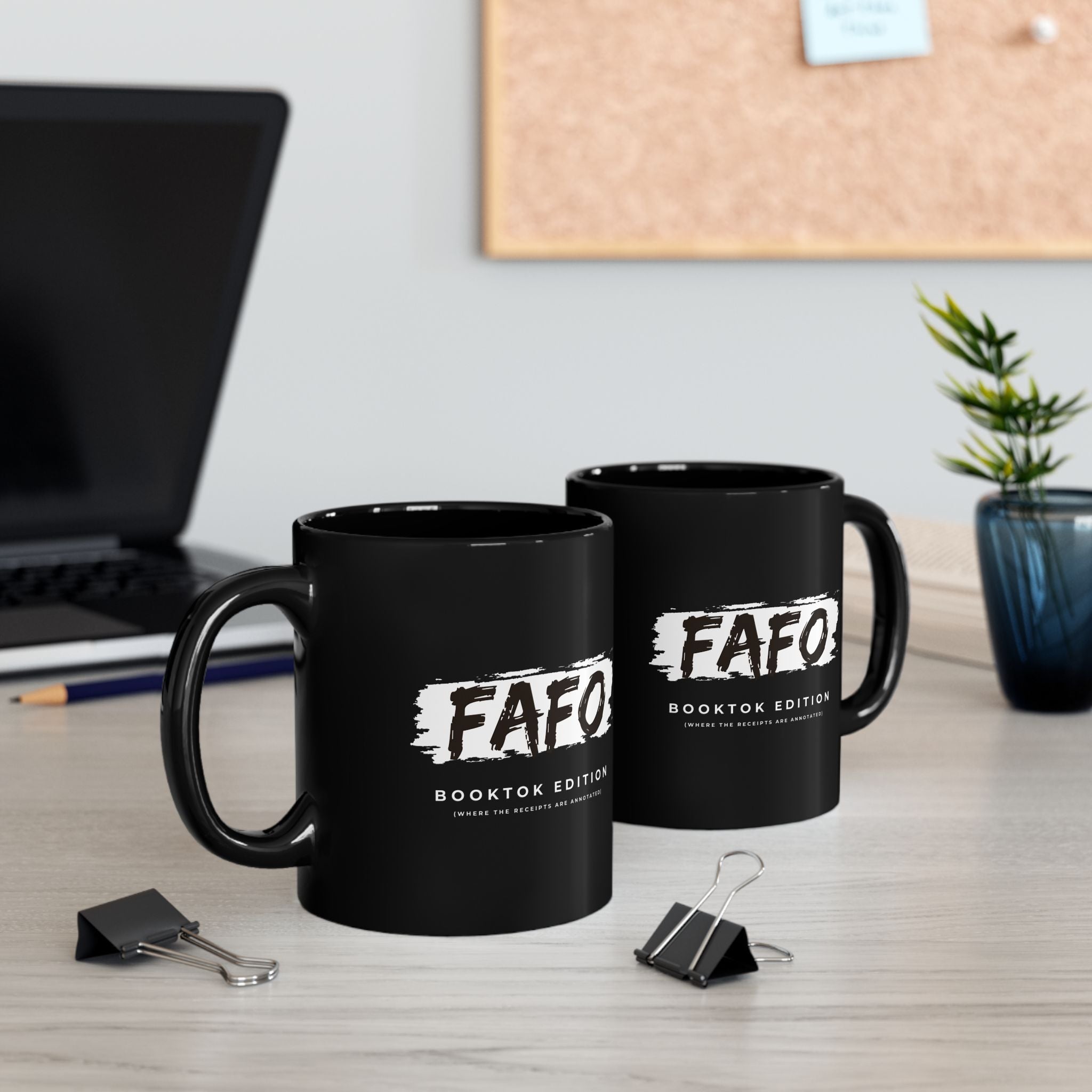 FAFO Booktok Edition 11oz/15oz Ceramic Mug