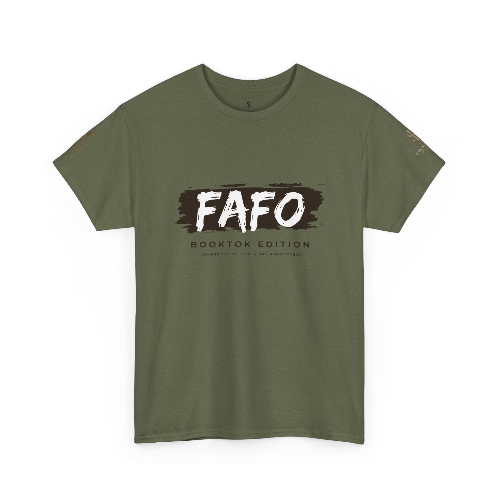 FAFO Booktok Edition Tee - Graphic White Crewneck T-Shirt