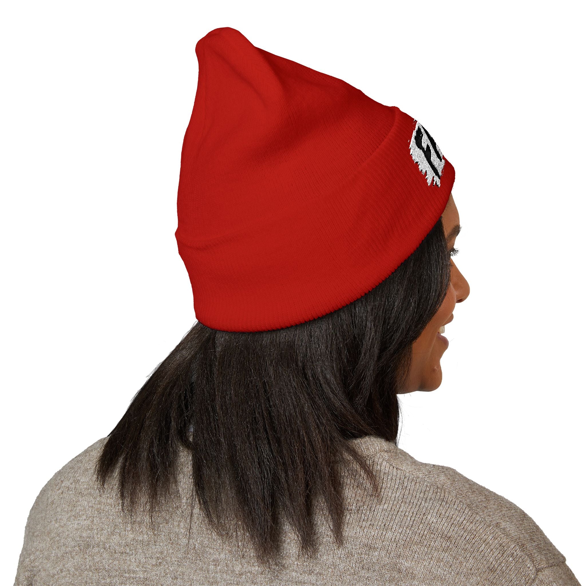 FAFO Embroidered Cuffed Beanie — Bold Streetwear Knit Hat