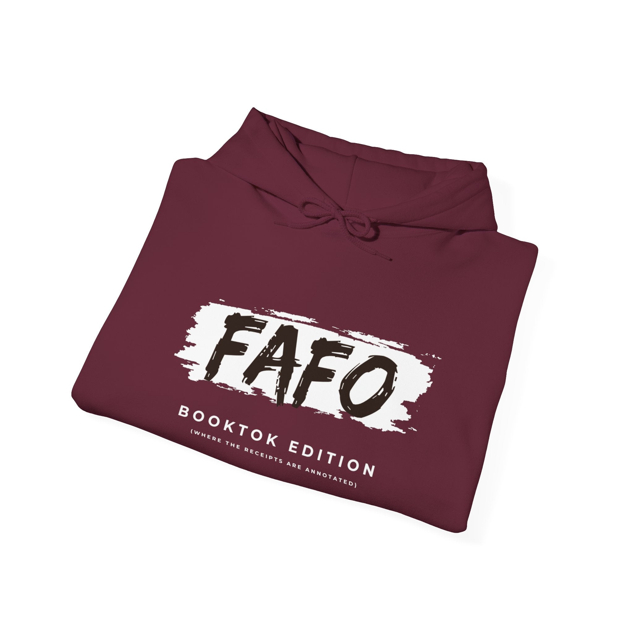 FAFO Hoodie - (Theres purple in here Leanne) The Inkbound Society Logo Pullover
