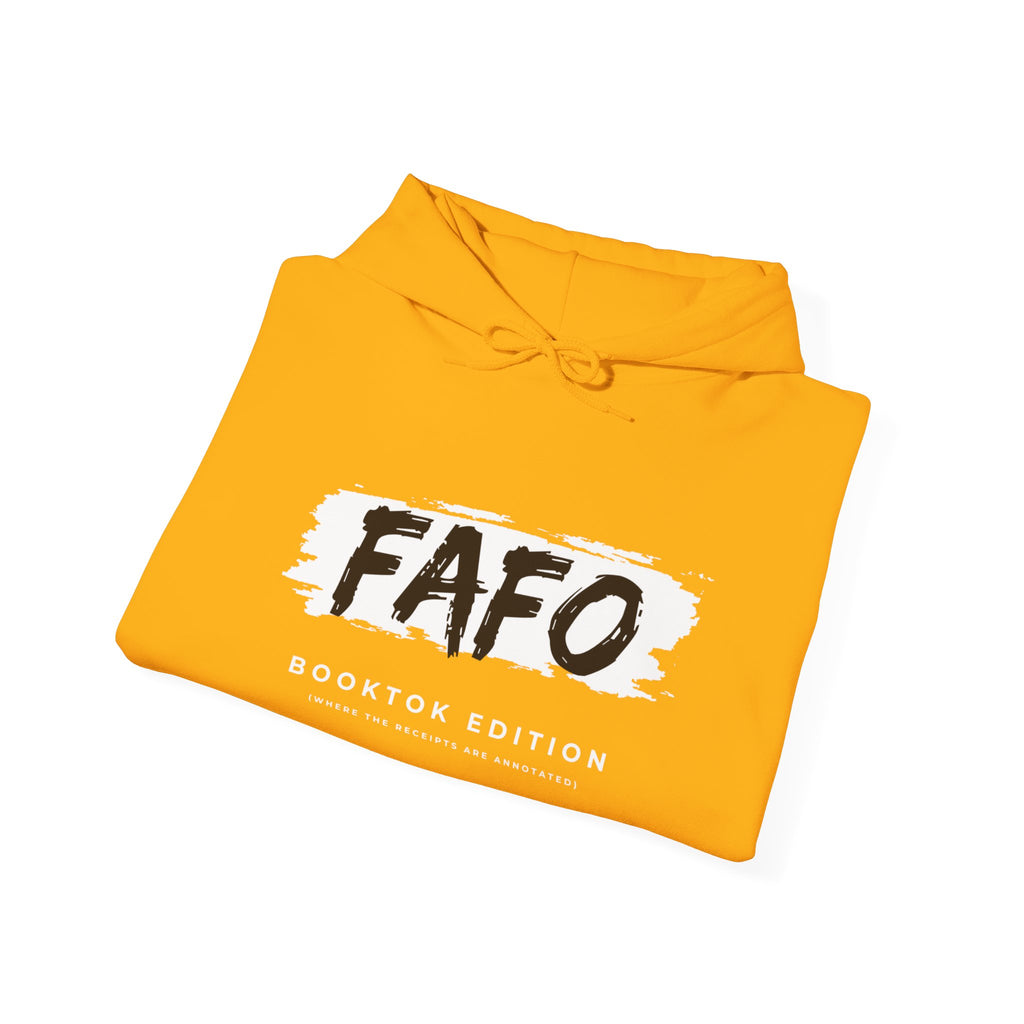 FAFO Hoodie - (Theres purple in here Leanne) The Inkbound Society Logo Pullover