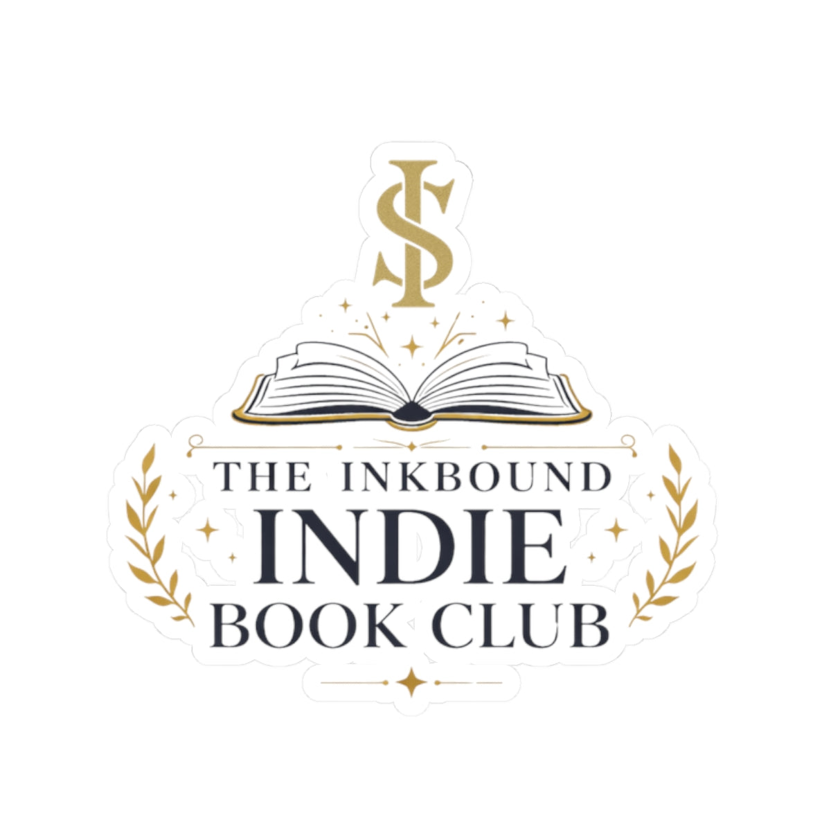 Indie Book Club Kiss-Cut Sticker