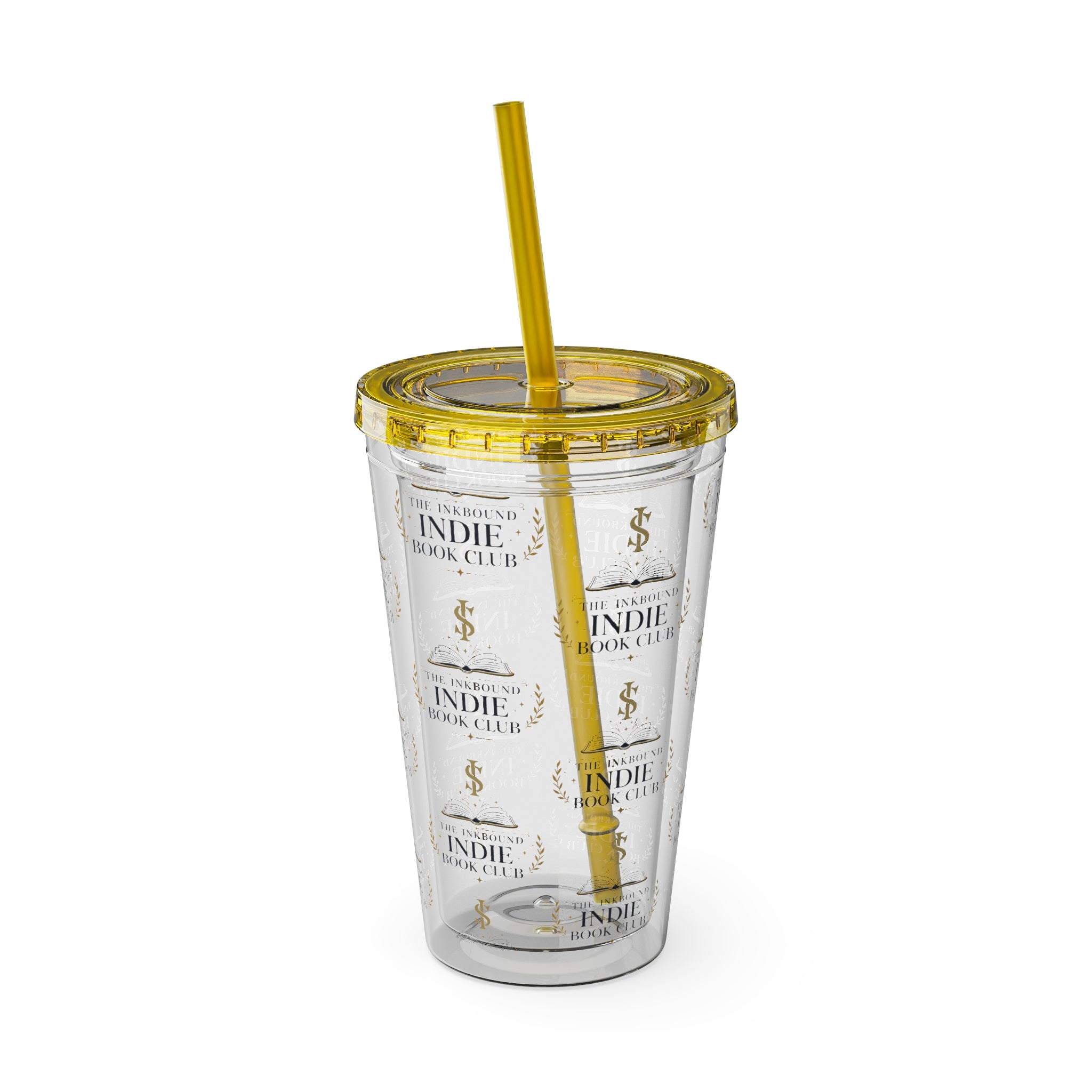 Inkbound Indie Book Club 16oz Tumbler with Straw