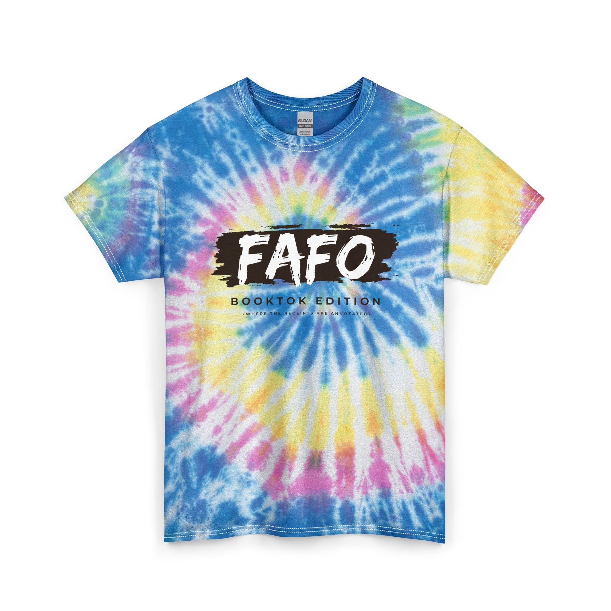 FAFO Tie-Dye Tee - BookTok Edition Cotton T-Shirt