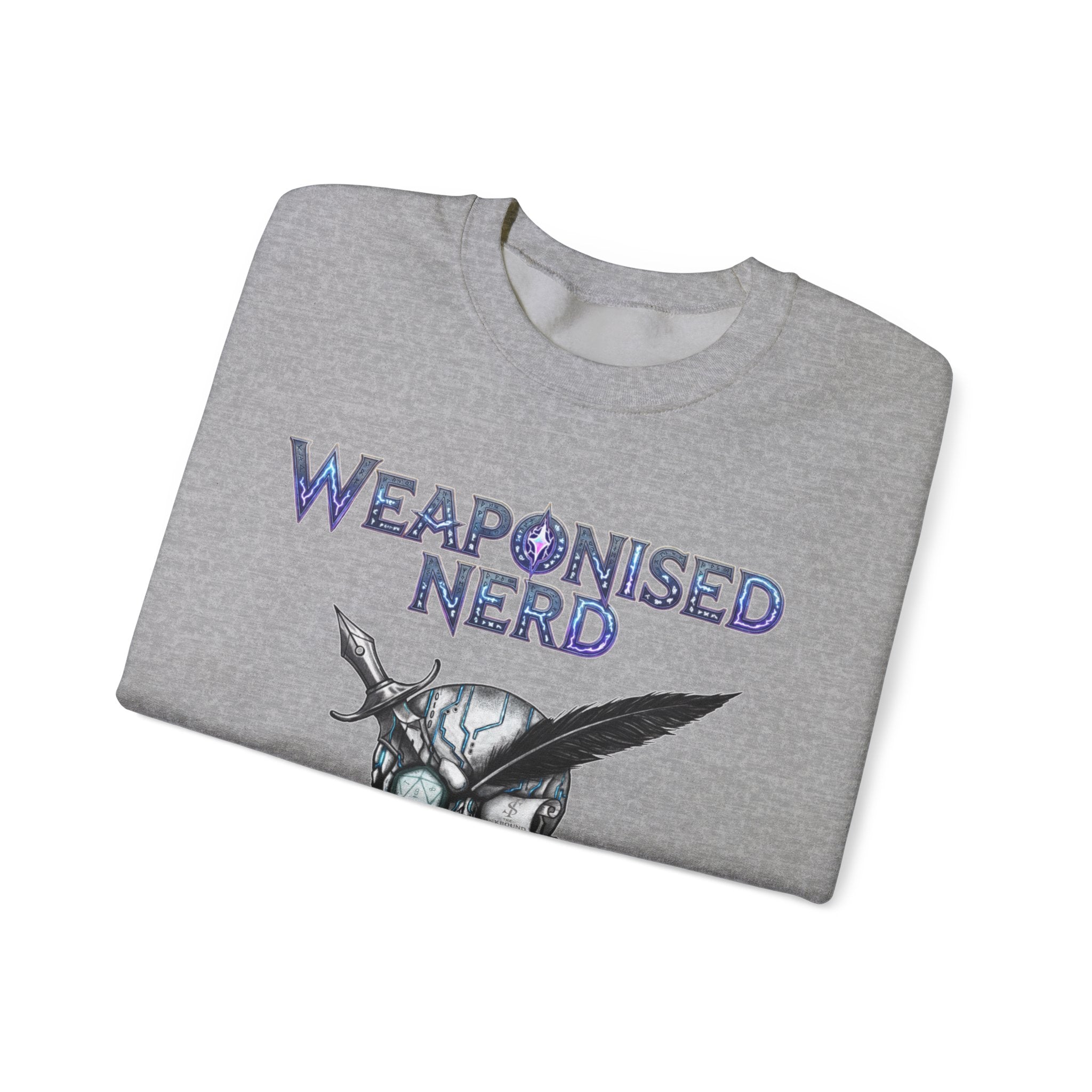 Weaponised Nerd Sweatshirt – Skull & Quill Crewneck