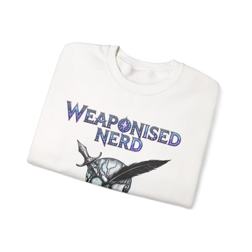 Weaponised Nerd Sweatshirt – Skull & Quill Crewneck