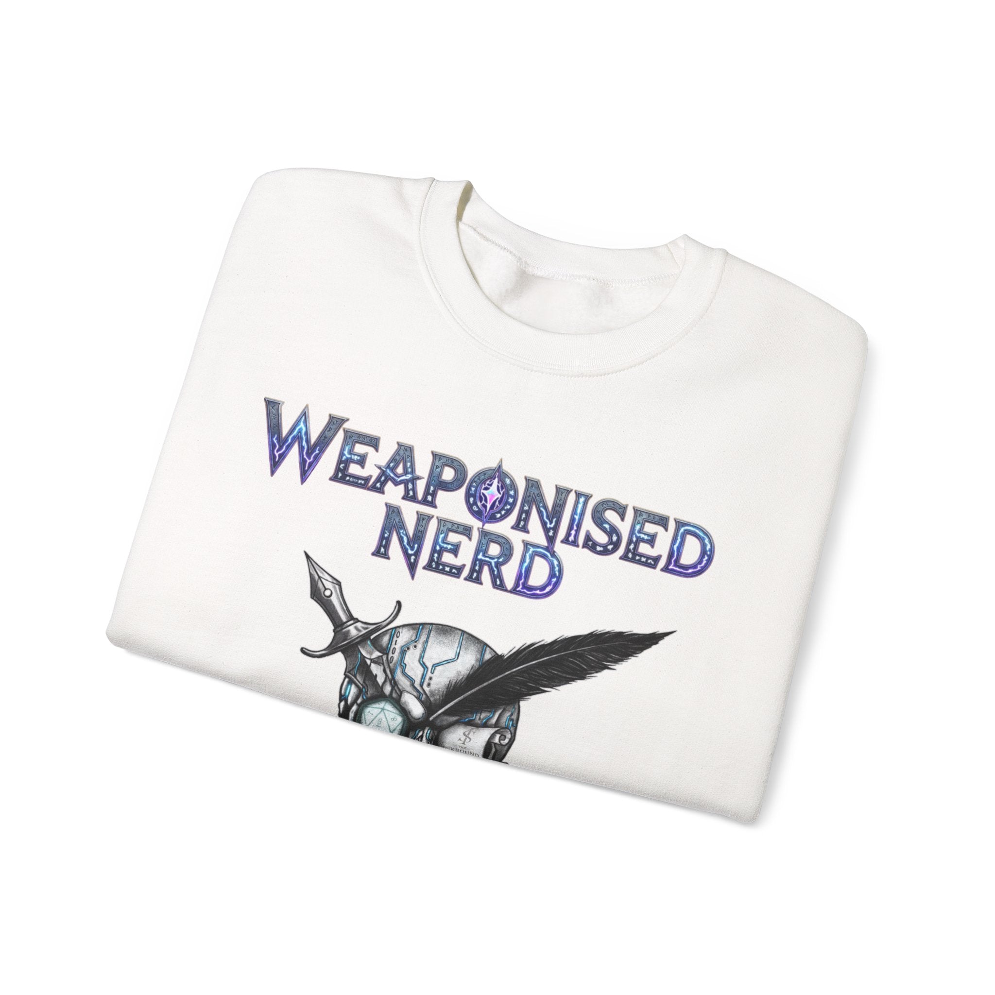 Weaponised Nerd Sweatshirt – Skull & Quill Crewneck