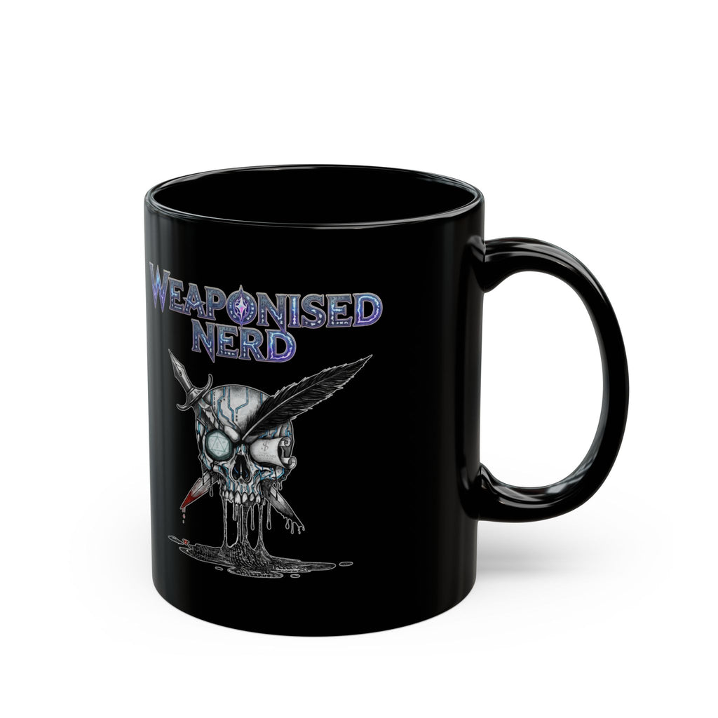 Weaponised Nerd Skull Coffee Mug (11oz/15oz)