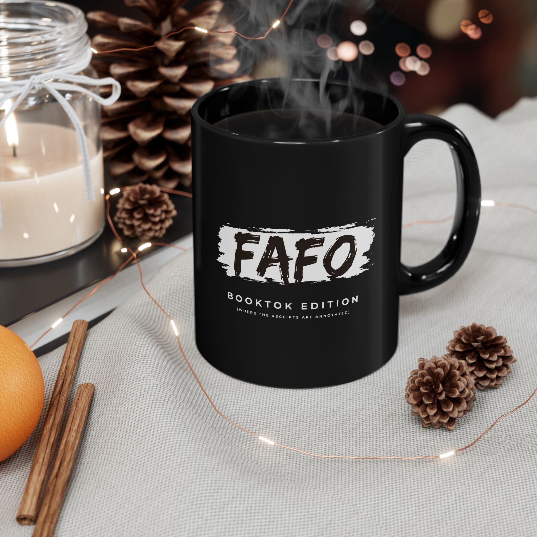 FAFO Booktok Edition 11oz/15oz Ceramic Mug