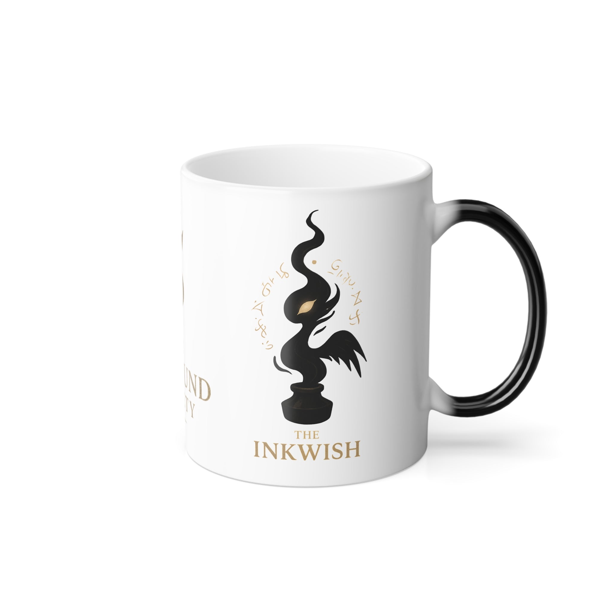 The Inkwish Inkbound Society 11oz Heat-Activated Coffee Cup
