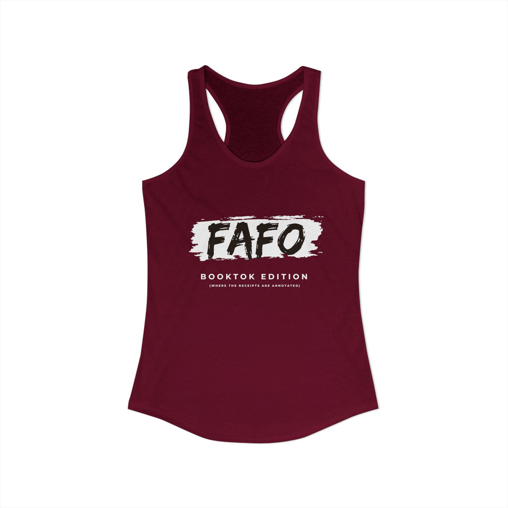FAFO - Women's Ideal Racerback Tank