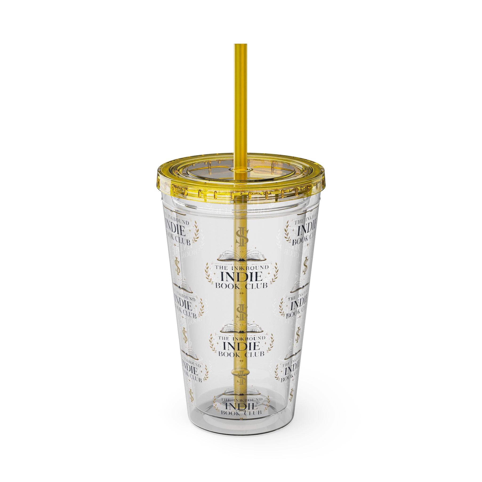 Inkbound Indie Book Club 16oz Tumbler with Straw