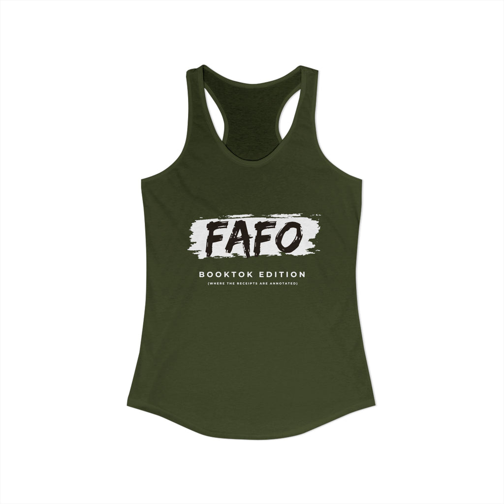 FAFO - Women's Ideal Racerback Tank