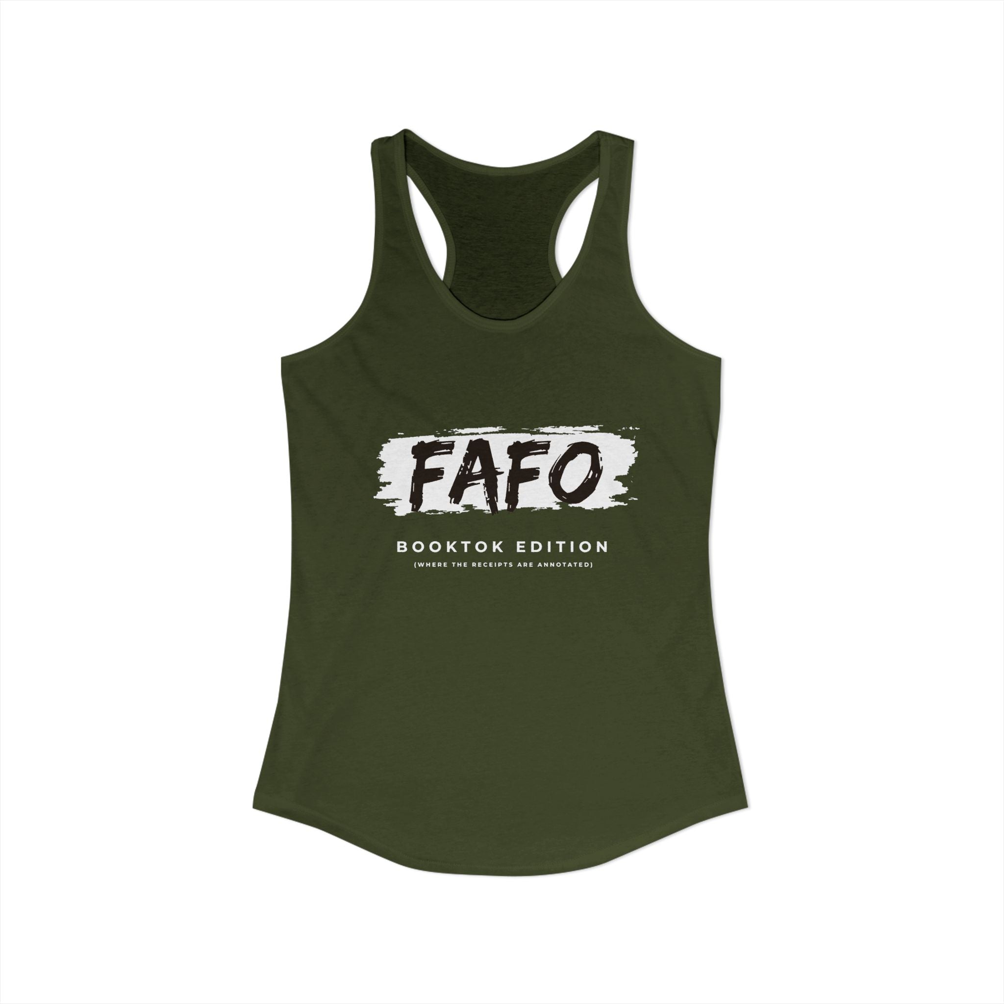 FAFO - Women's Ideal Racerback Tank
