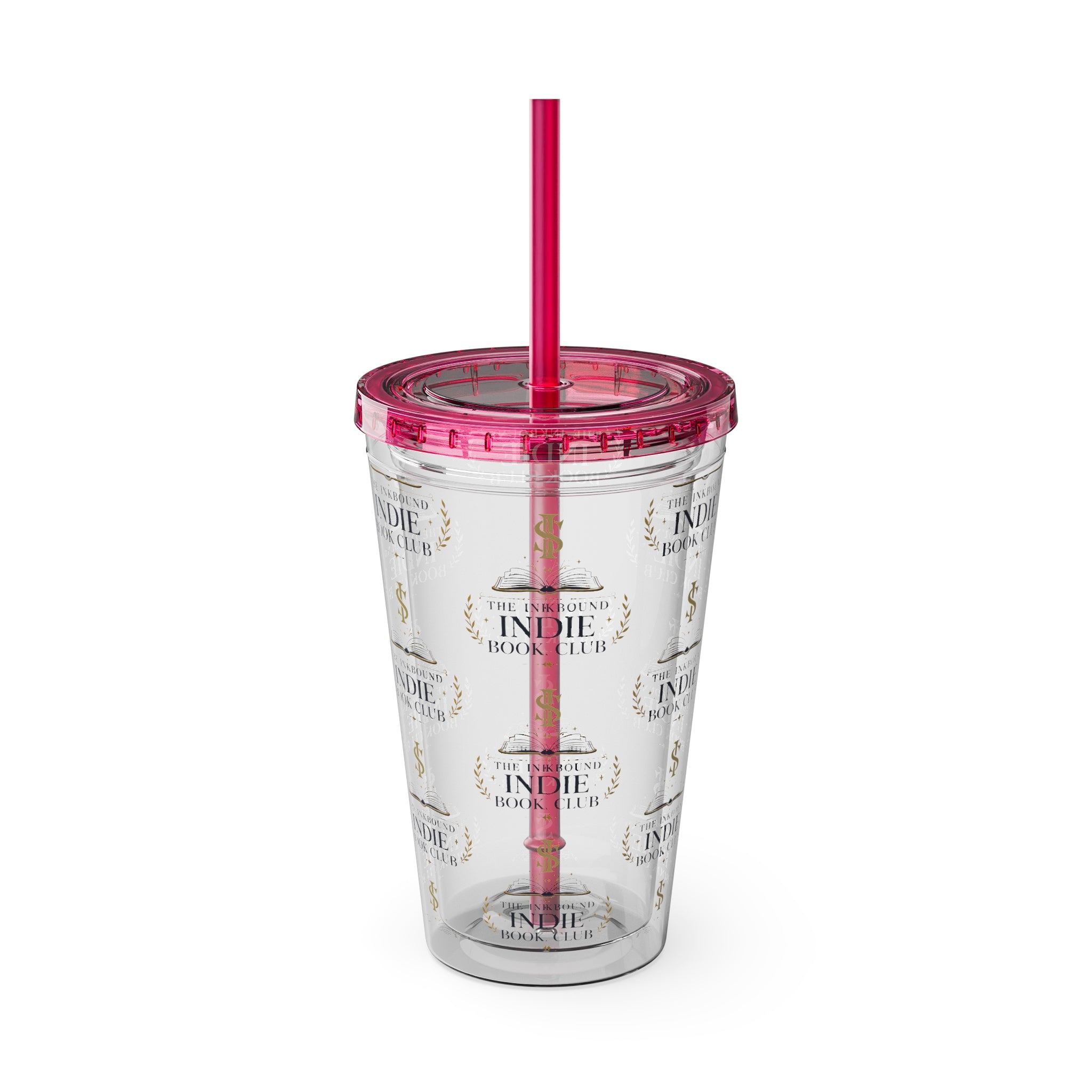 Inkbound Indie Book Club 16oz Tumbler with Straw
