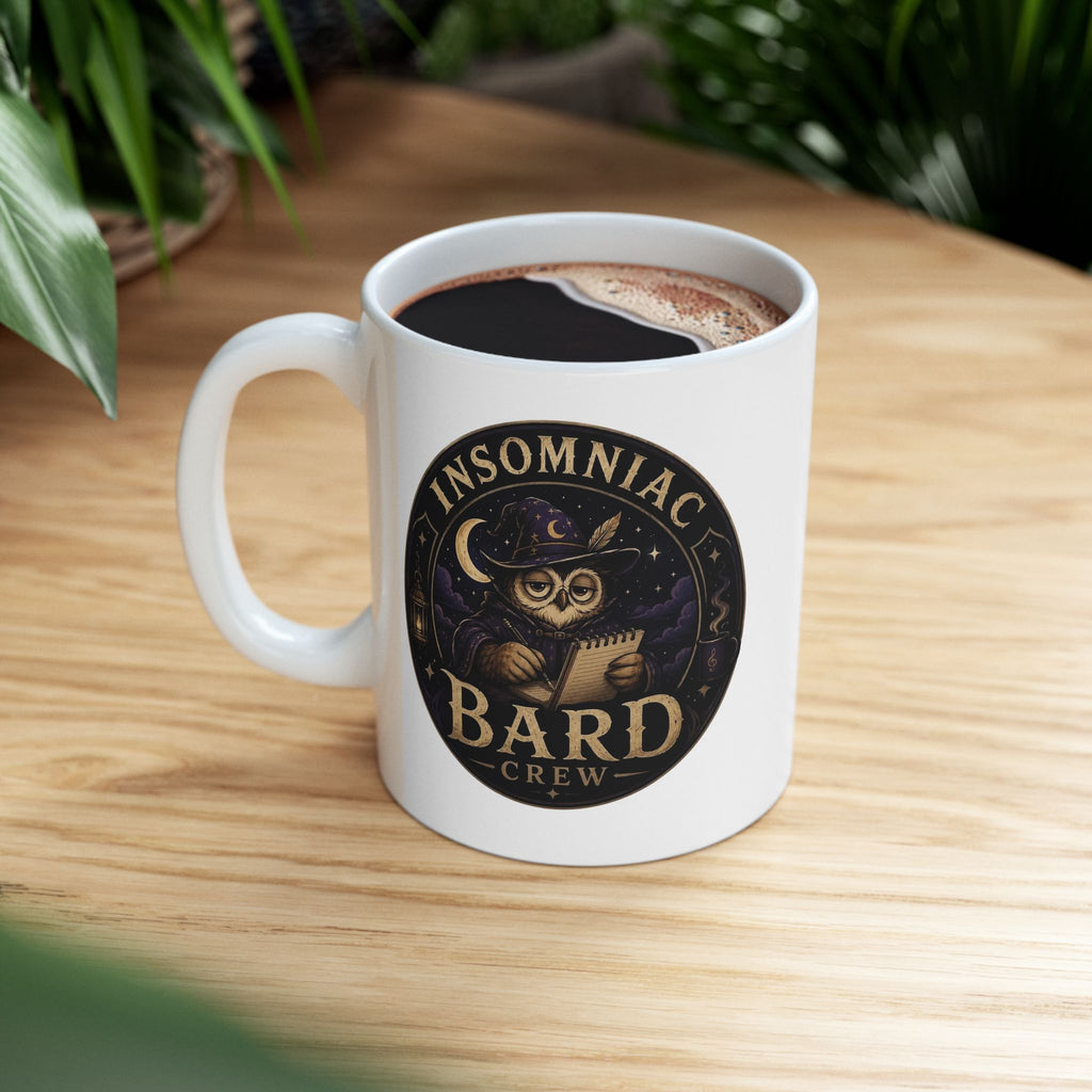 Insomniac Bard Crew Coffee Cup (11oz & 15oz)