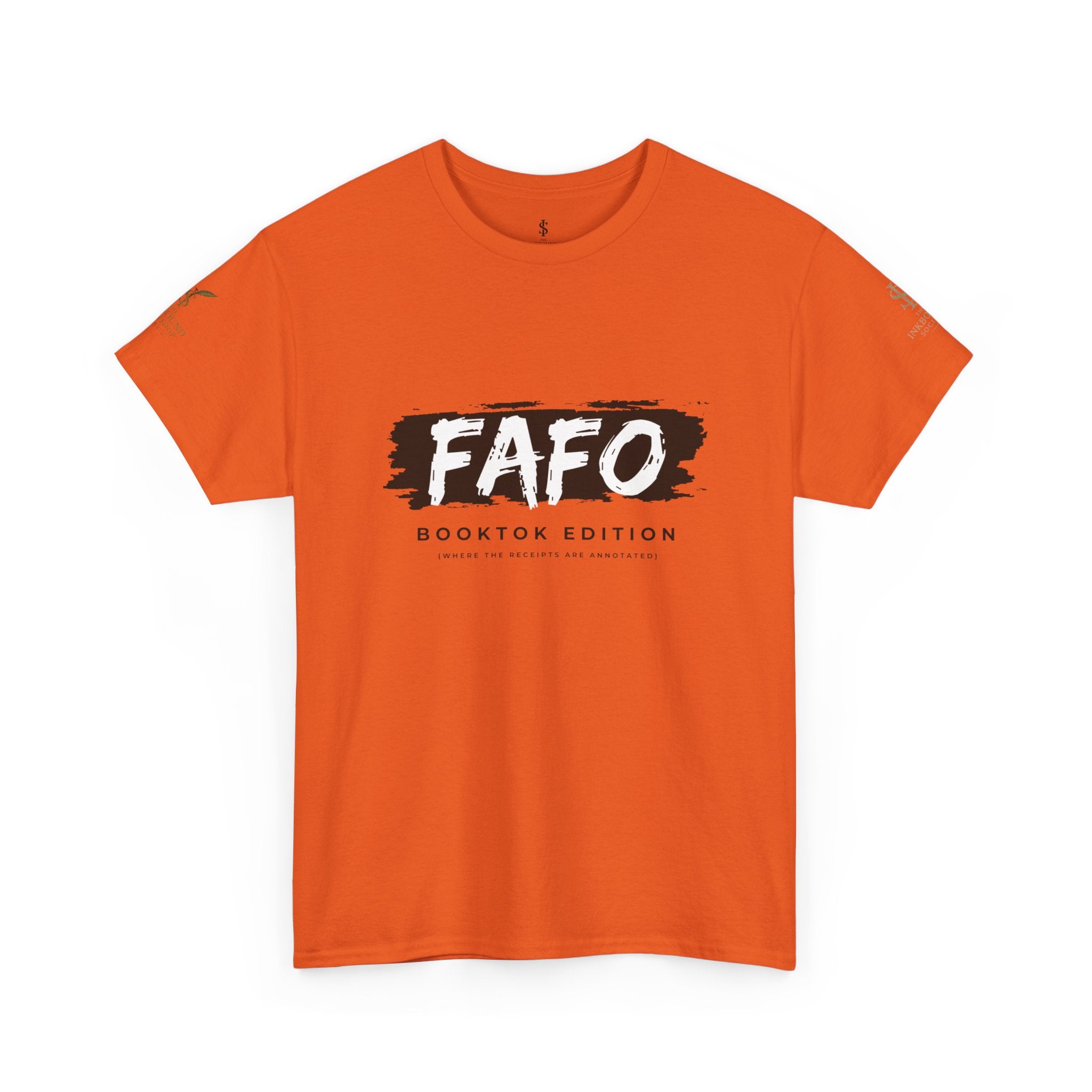 FAFO Booktok Edition Tee - Graphic White Crewneck T-Shirt