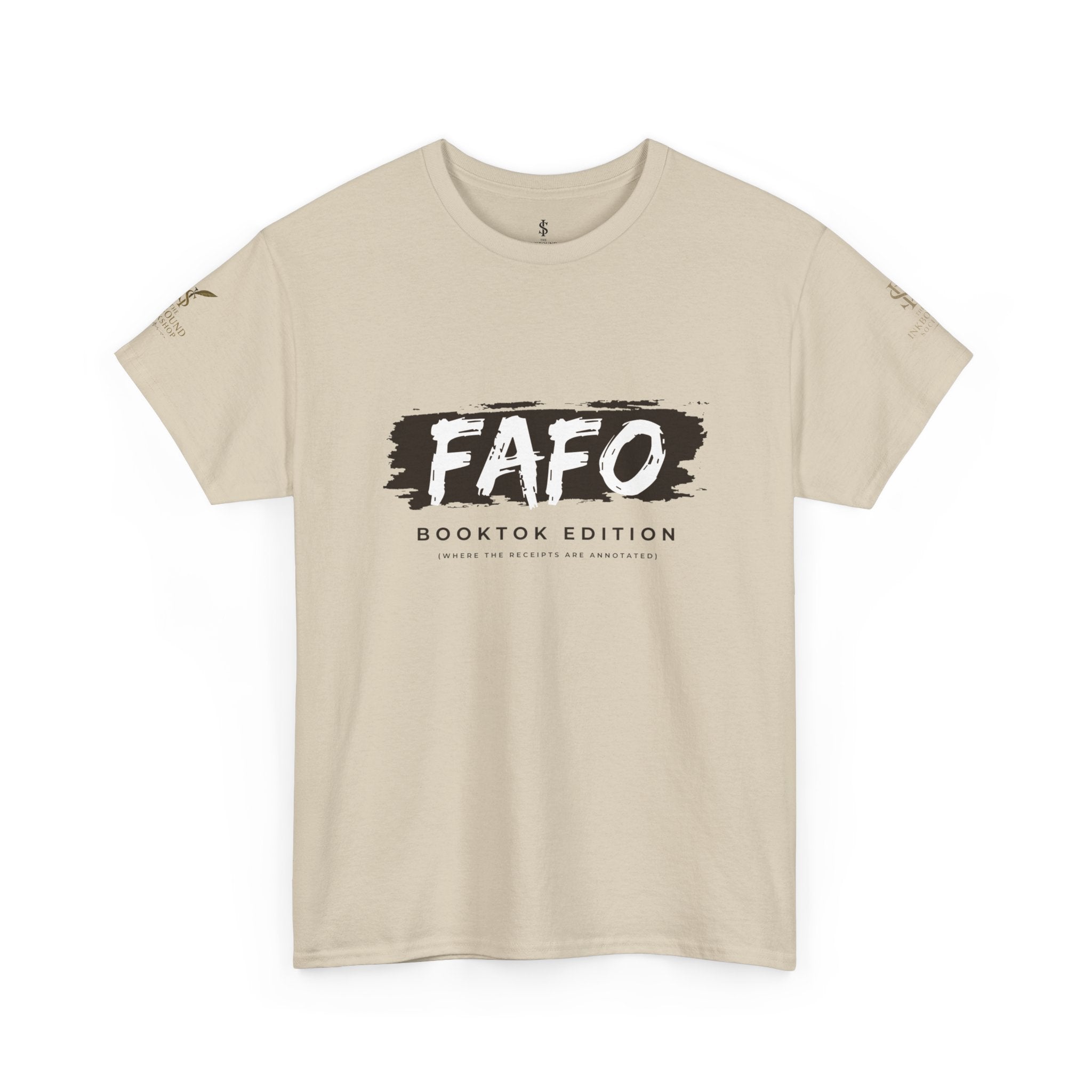 FAFO Booktok Edition Tee - Graphic White Crewneck T-Shirt