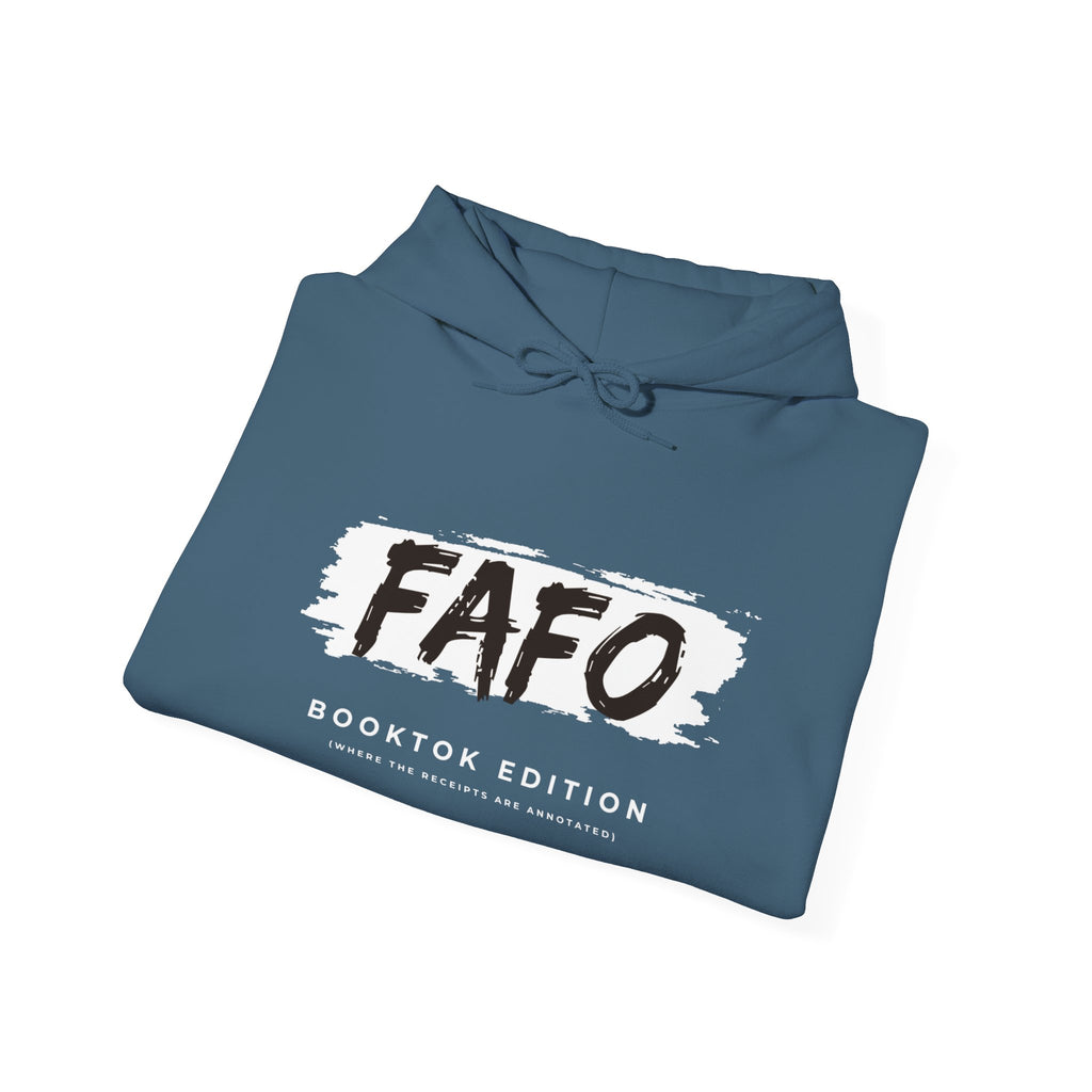 FAFO Hoodie - (Theres purple in here Leanne) The Inkbound Society Logo Pullover