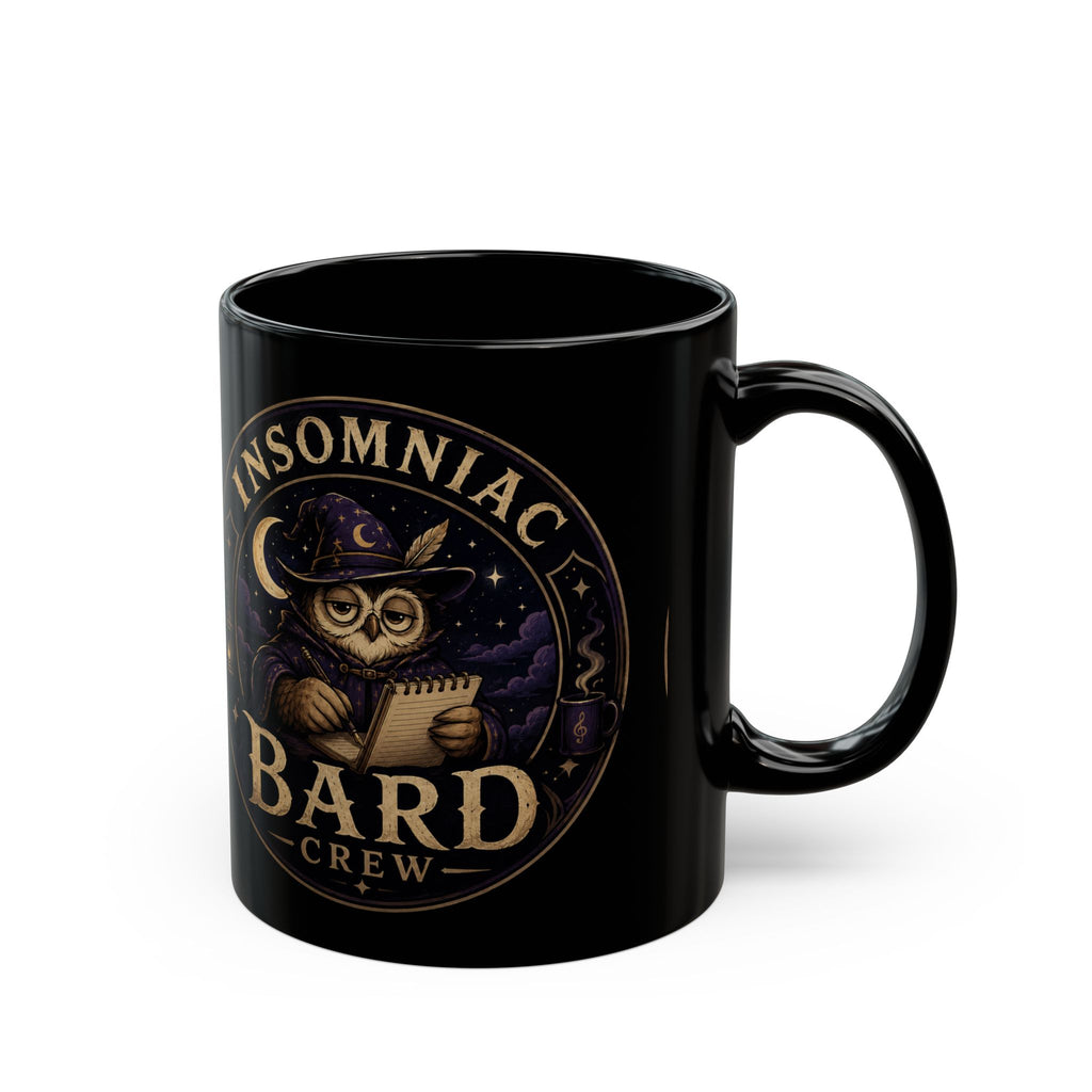 Insomniac Bard Crew Black Mug