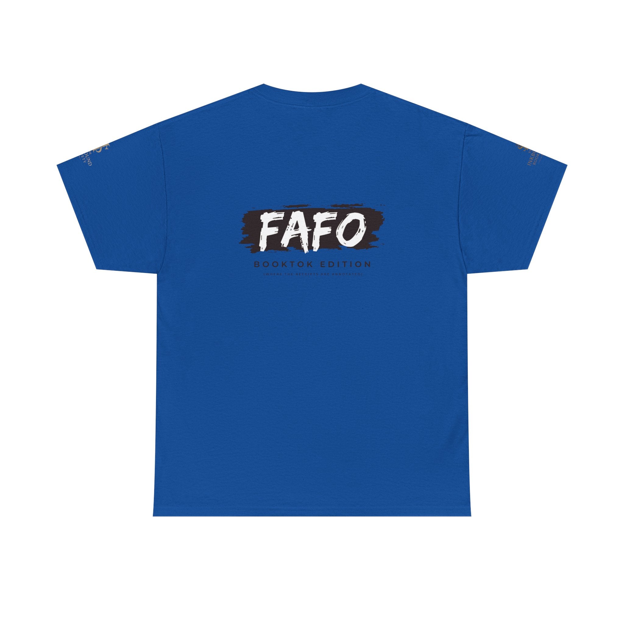 FAFO Booktok Edition Tee - Graphic White Crewneck T-Shirt