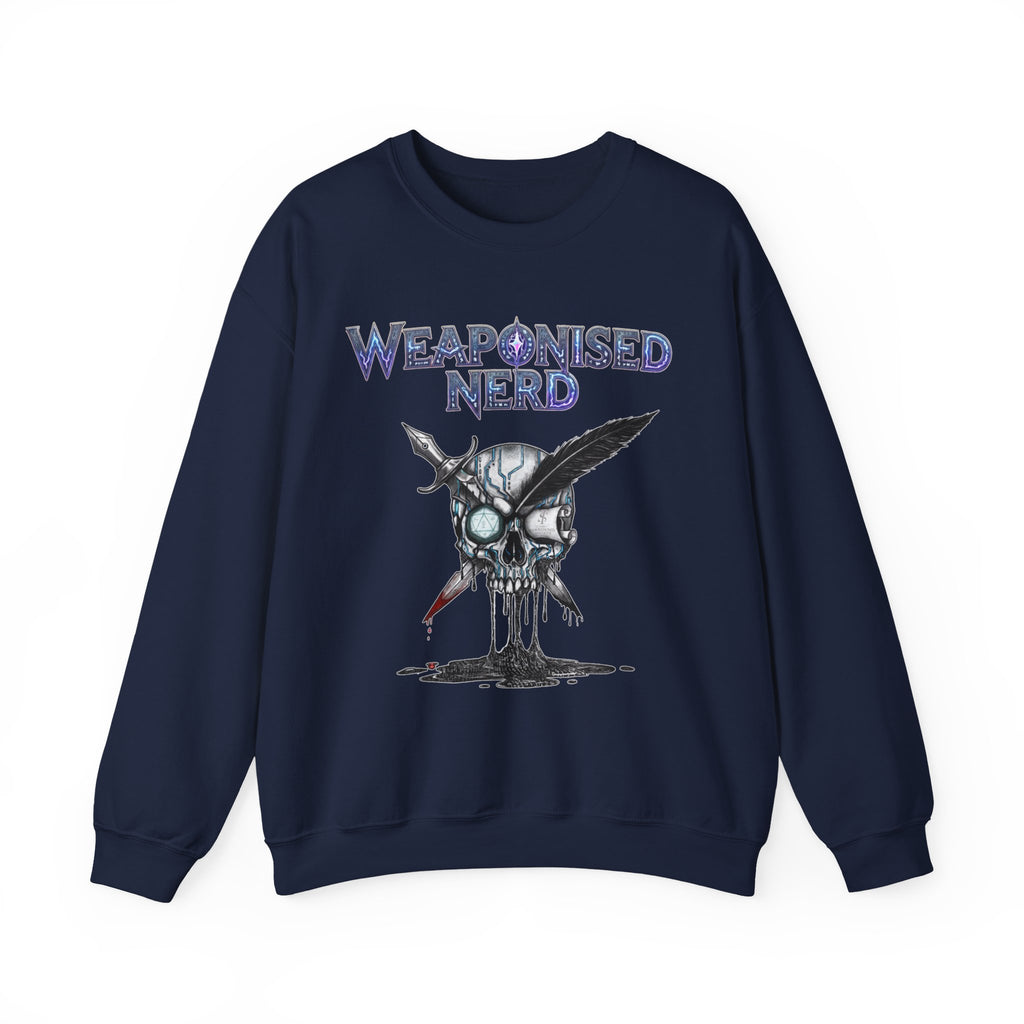 Weaponised Nerd Sweatshirt – Skull & Quill Crewneck