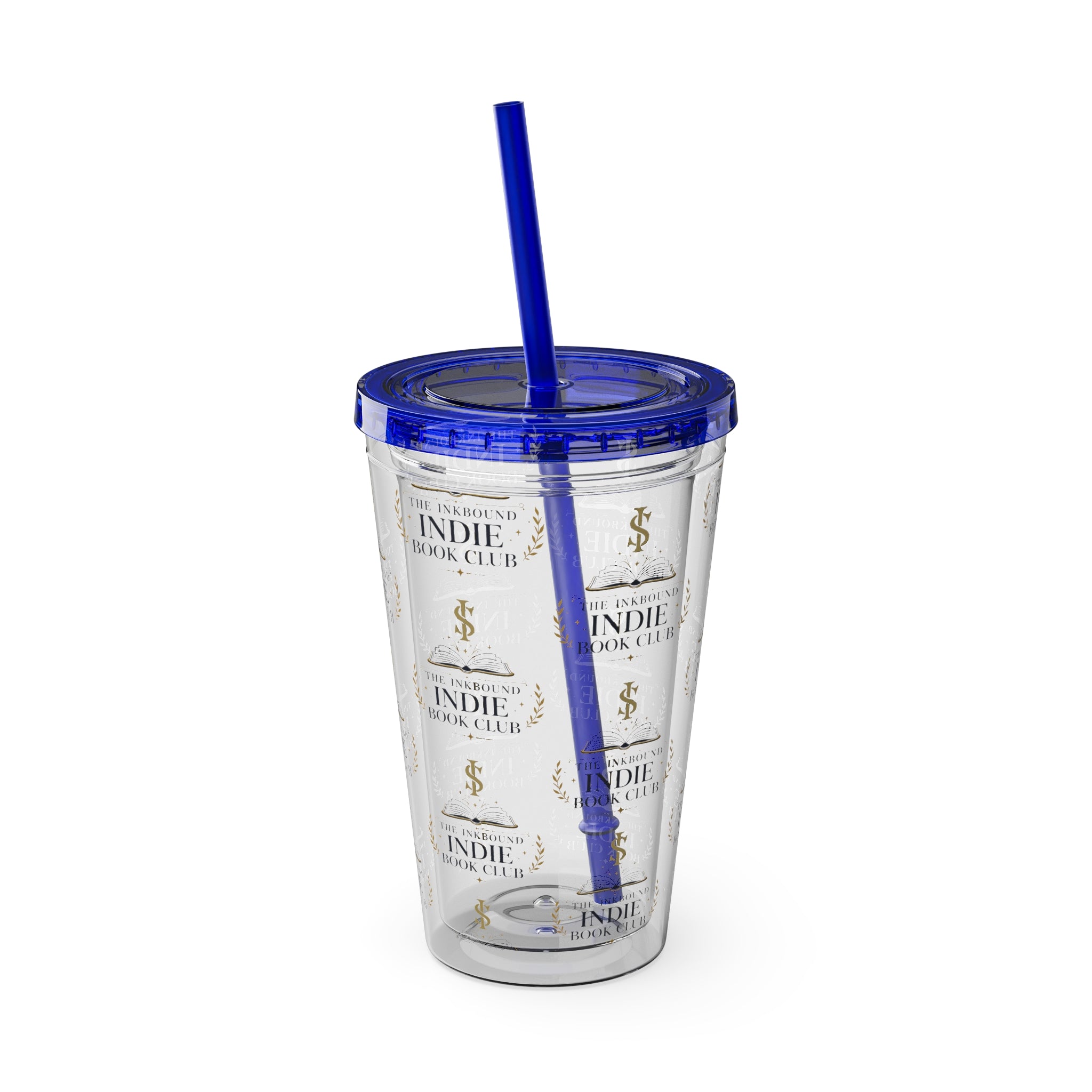 Inkbound Indie Book Club 16oz Tumbler with Straw