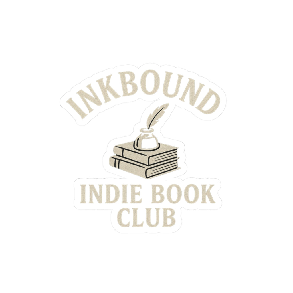 Inkbound Indie Book Club Sticker — Kiss-Cut Sticker