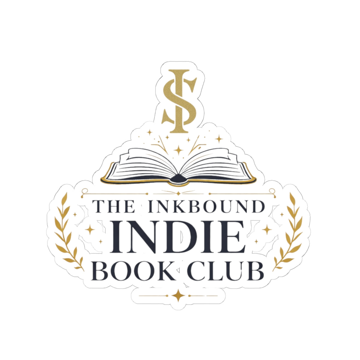 Indie Book Club Kiss-Cut Sticker