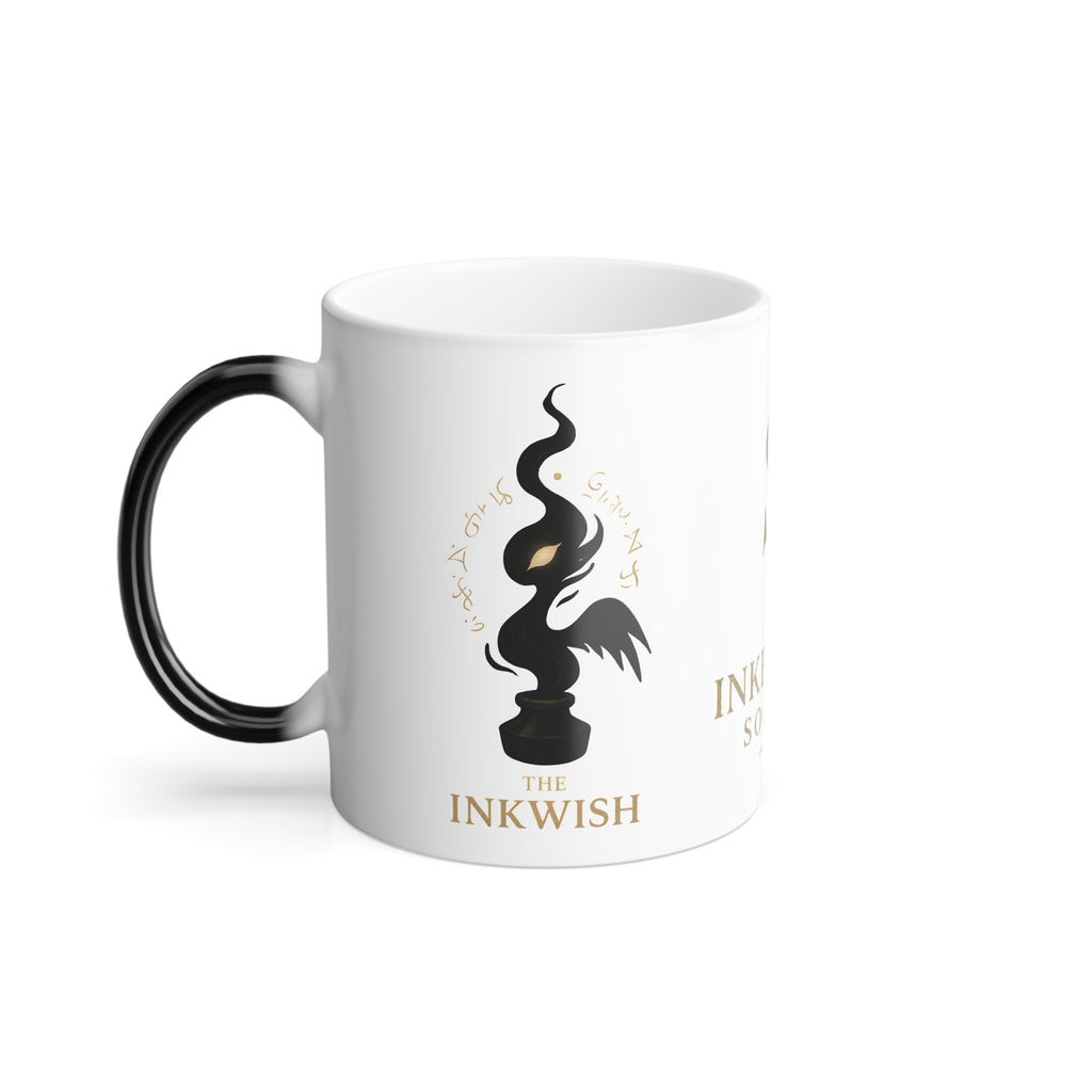 The Inkwish Inkbound Society 11oz Heat-Activated Coffee Cup
