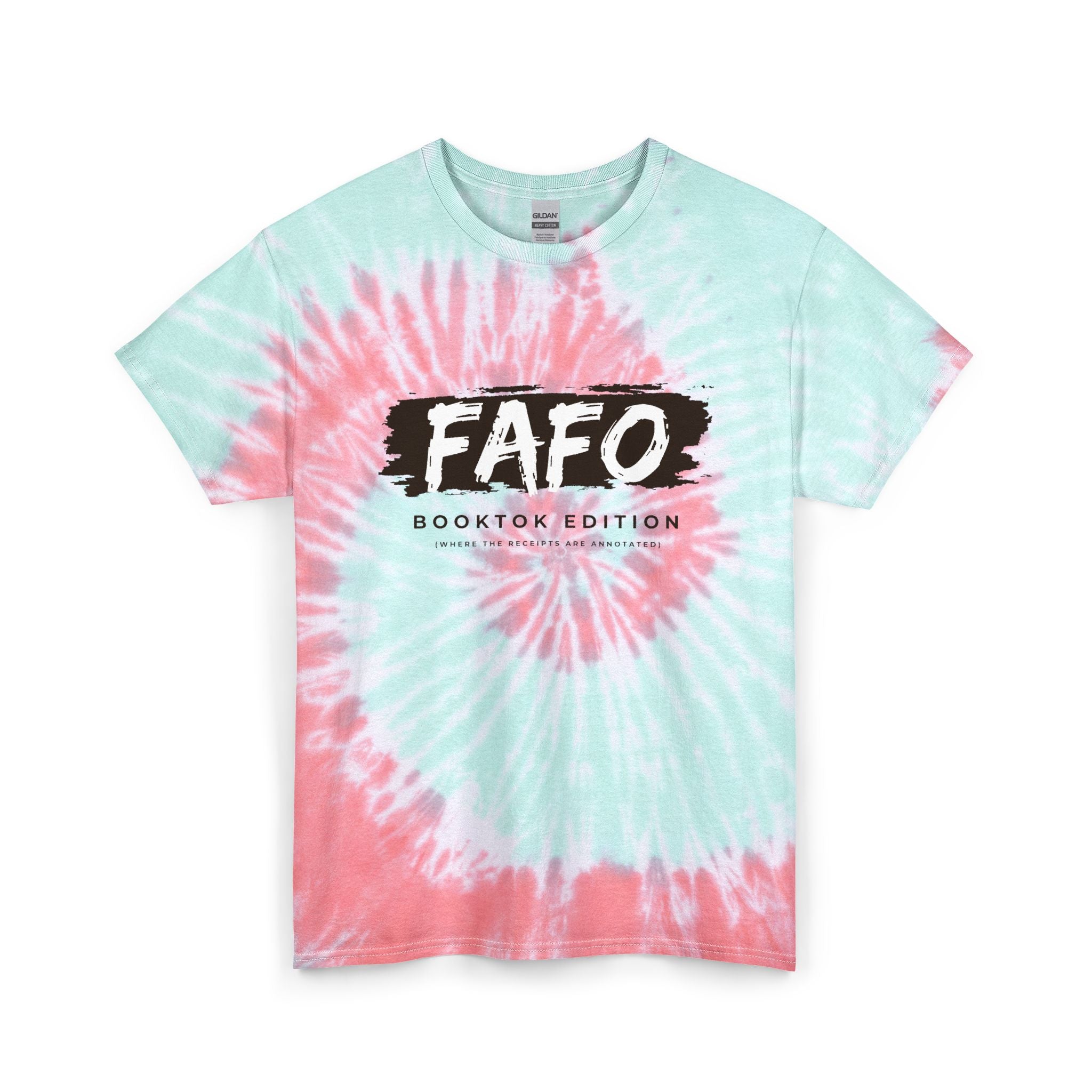 FAFO Tie-Dye Tee - BookTok Edition Cotton T-Shirt