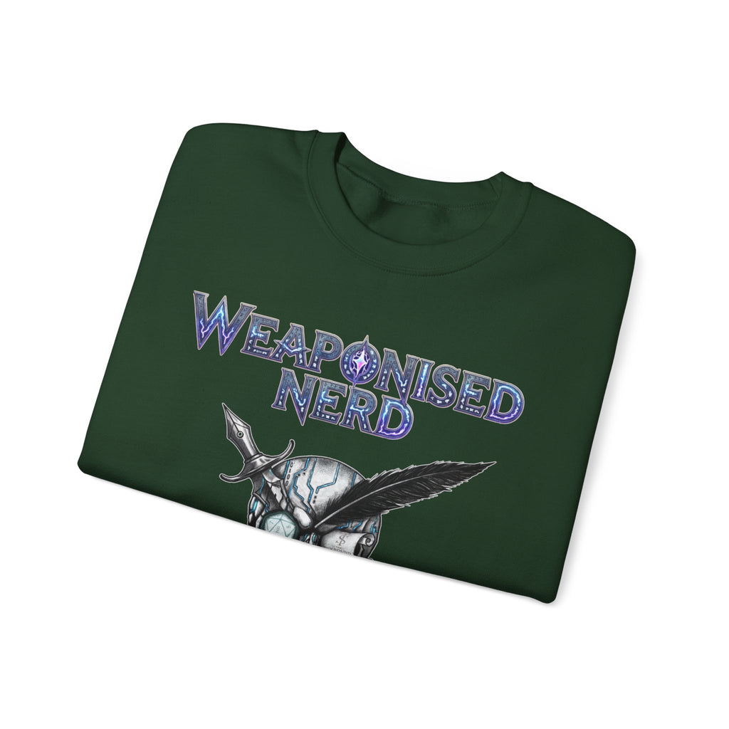 Weaponised Nerd Sweatshirt – Skull & Quill Crewneck