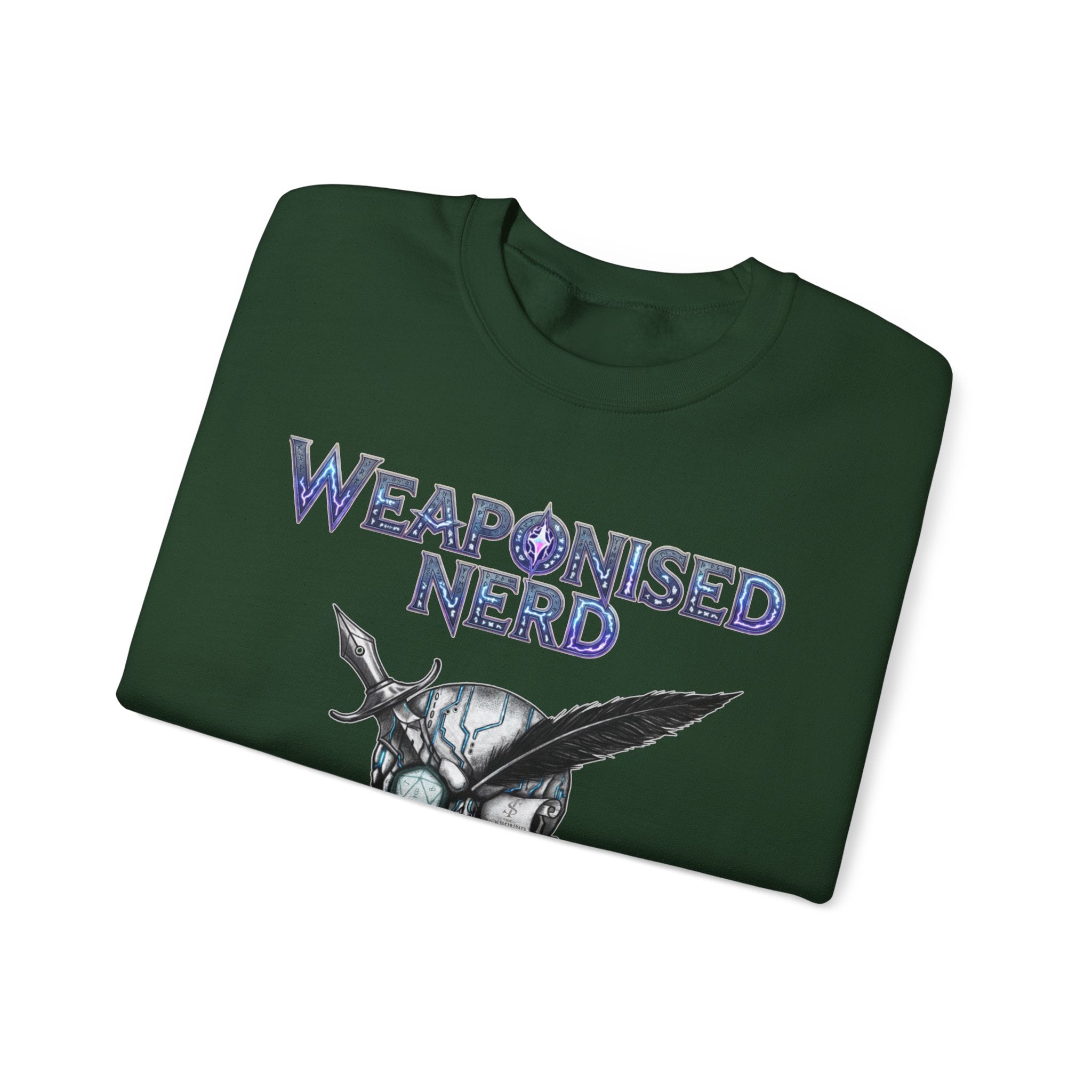 Weaponised Nerd Sweatshirt – Skull & Quill Crewneck