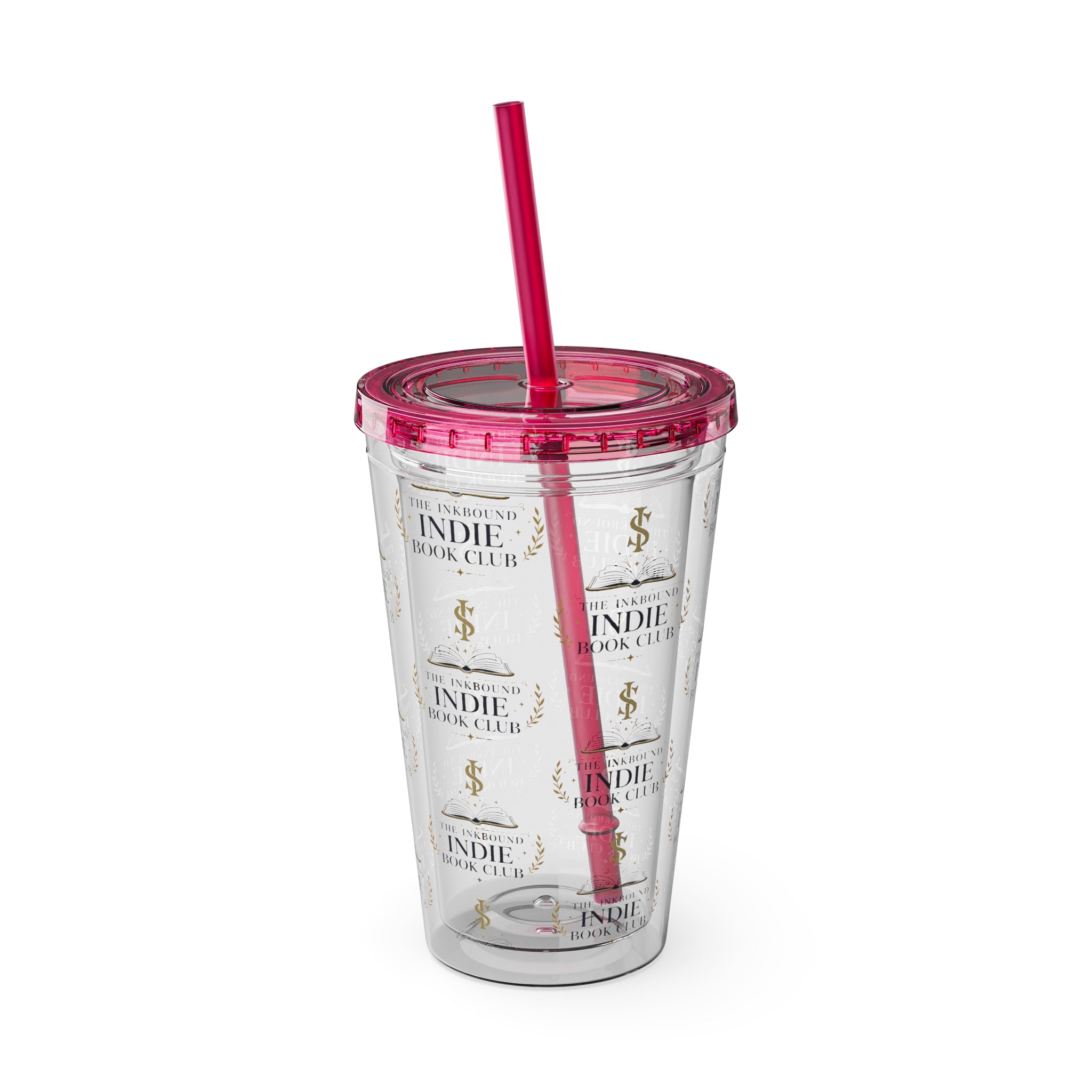 Inkbound Indie Book Club 16oz Tumbler with Straw