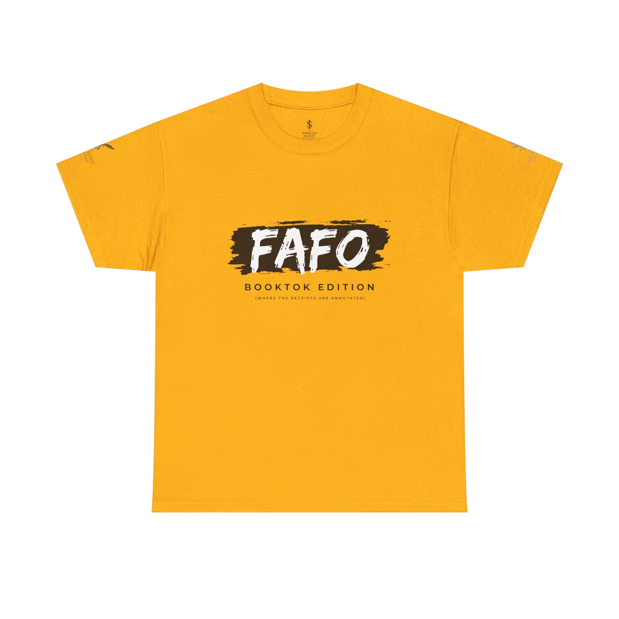 FAFO Booktok Edition Tee - Graphic White Crewneck T-Shirt